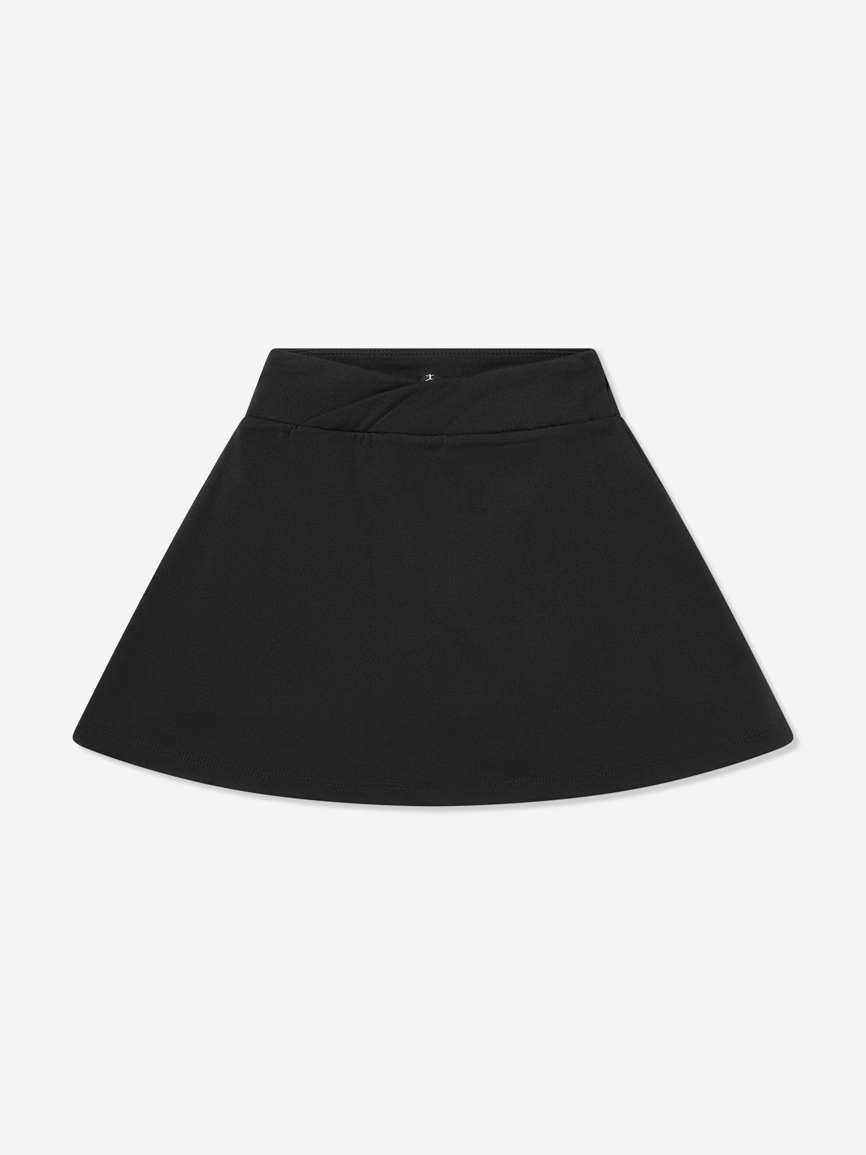 Danskin Girls Cross Front Tennis Skort in Black Outlet Low Shipping Fee