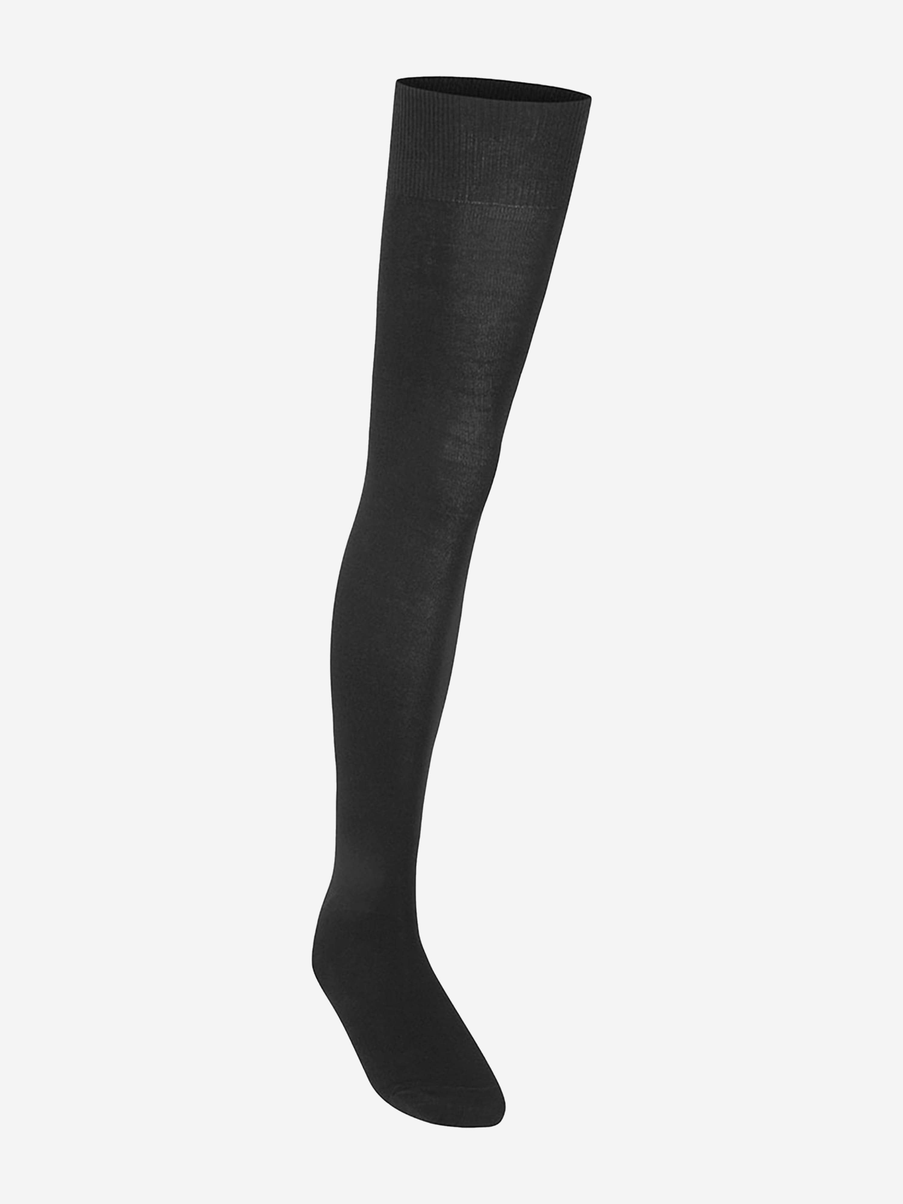 Zeco Girls School Overknee Socks in Black Buy Cheap Countdown Package