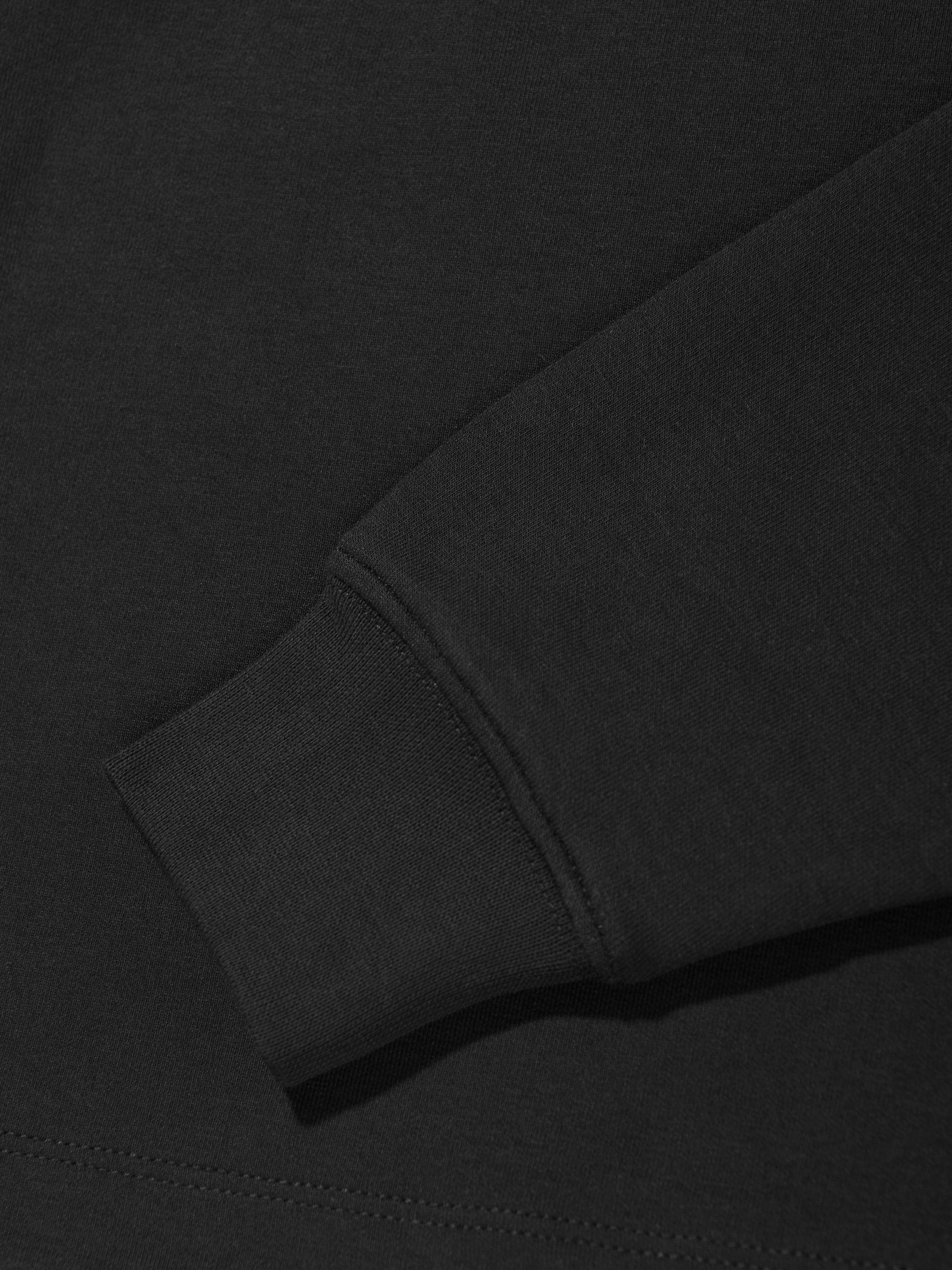 Calvin Klein Girls Glitter Monogram Hoodie in Black Outlet For You