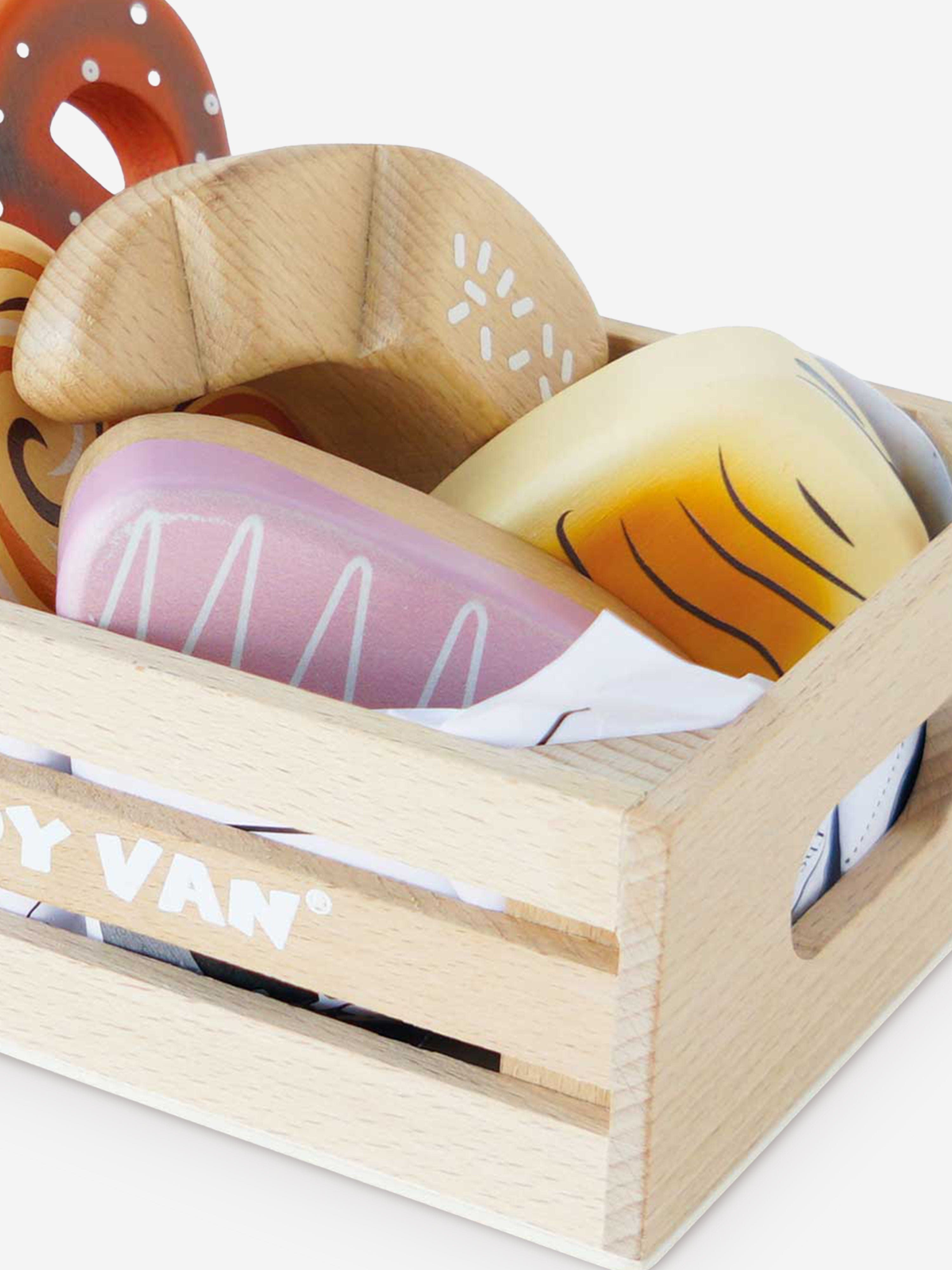 Le Toy Van Bakery & Patisserie Wooden Market Crate-6 Piece ( W:160 D:118 H:60mm For Cheap Sale Online