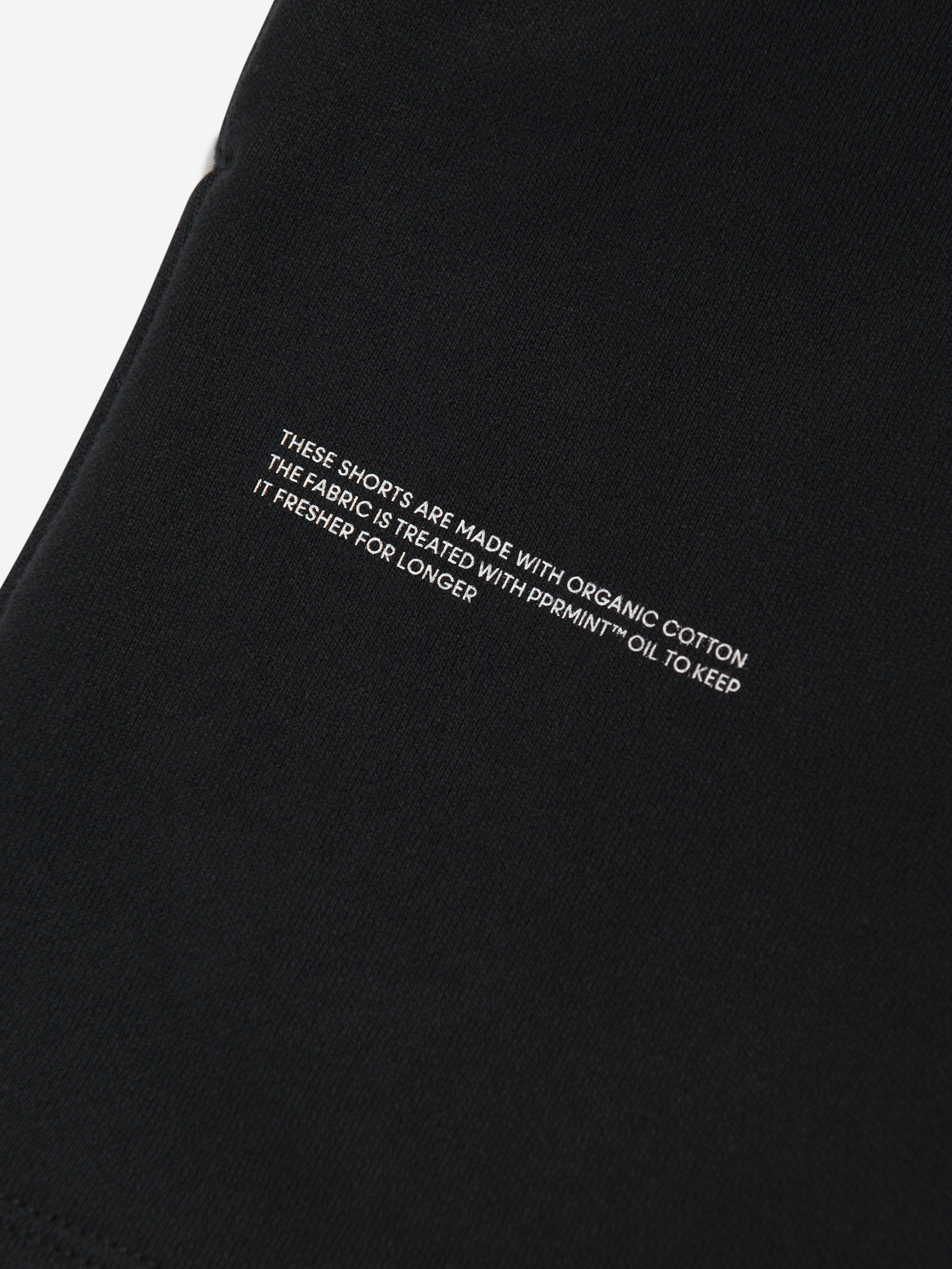 PANGAIA Kids 365 Midweight Long Shorts in Black Free Shipping Online