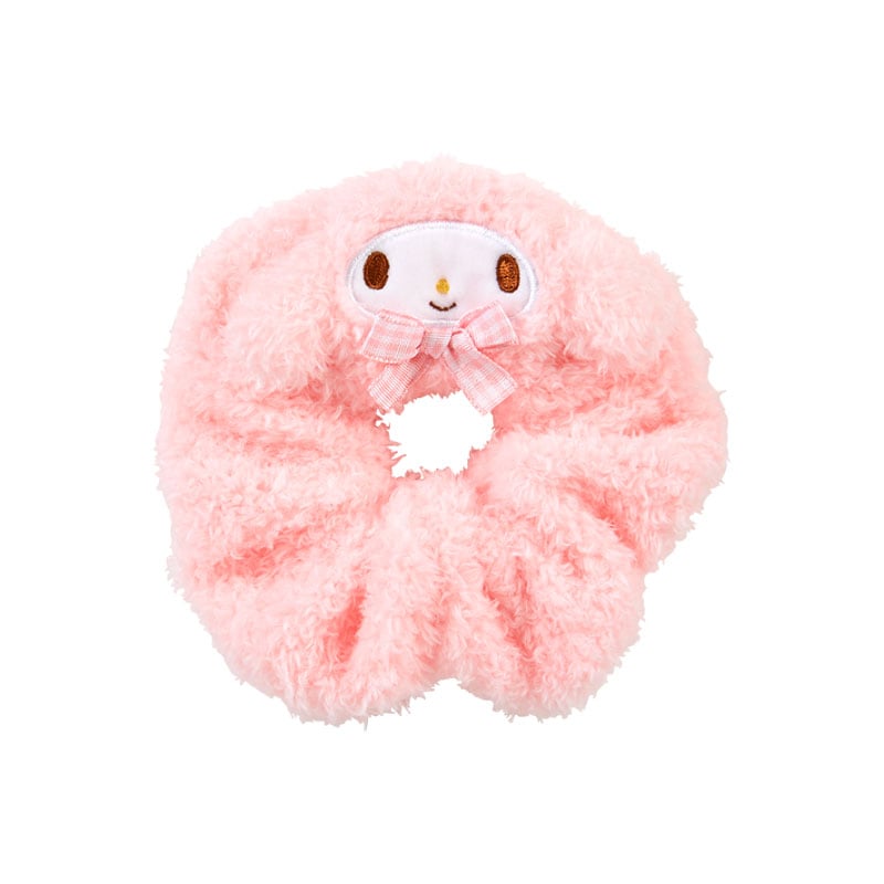 My Melody Cozy Plush Scrunchie (Gingham Bow) Official Site Sale Online