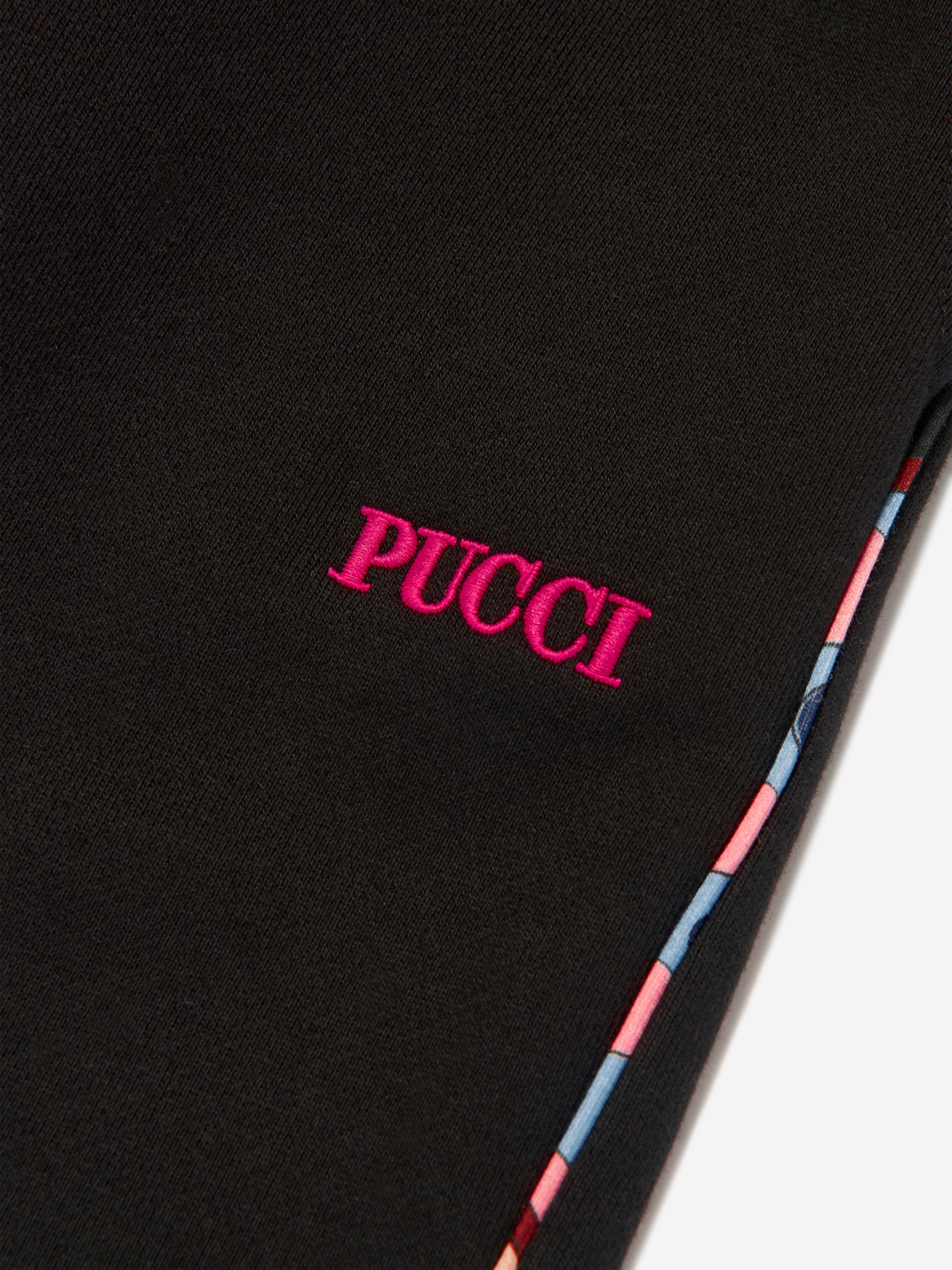 Pucci Girls Logo Joggers in Black Sale Best Seller