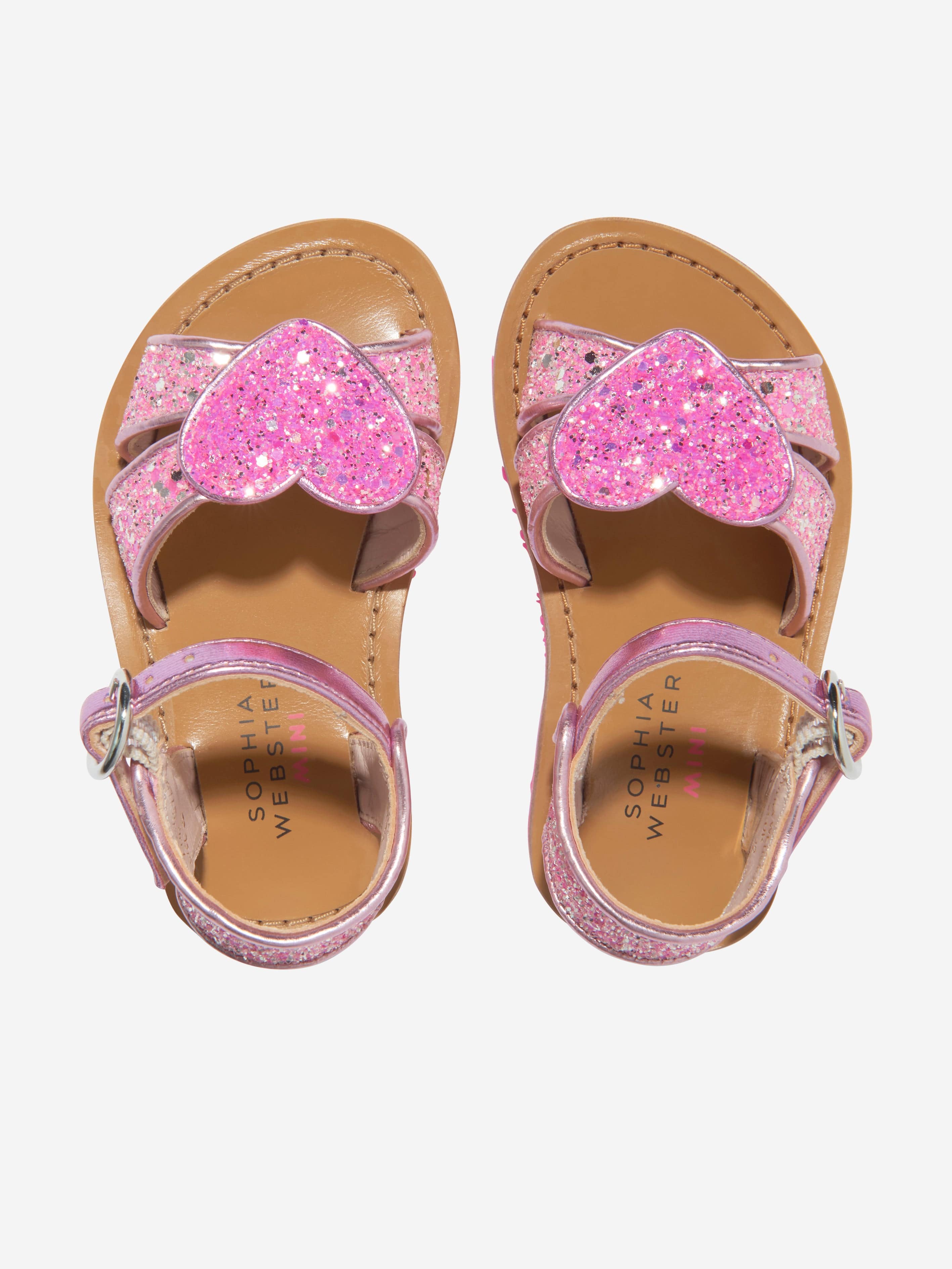 Sophia Webster Girls Amora Sandals in Pink Clearance Cost