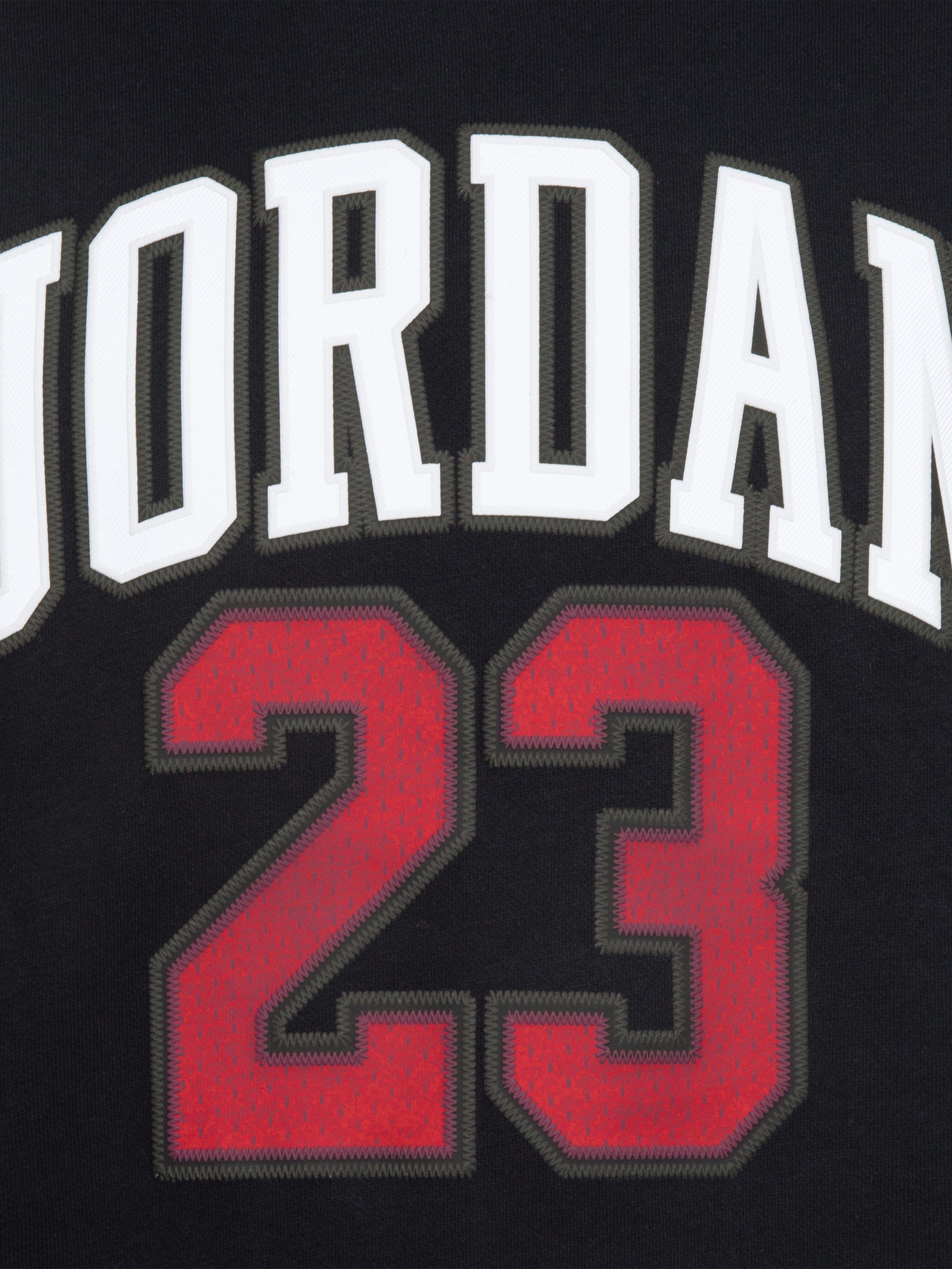 Jordan Kids 23 HBR Fleece Hoodie in Black Free Shipping Good Selling