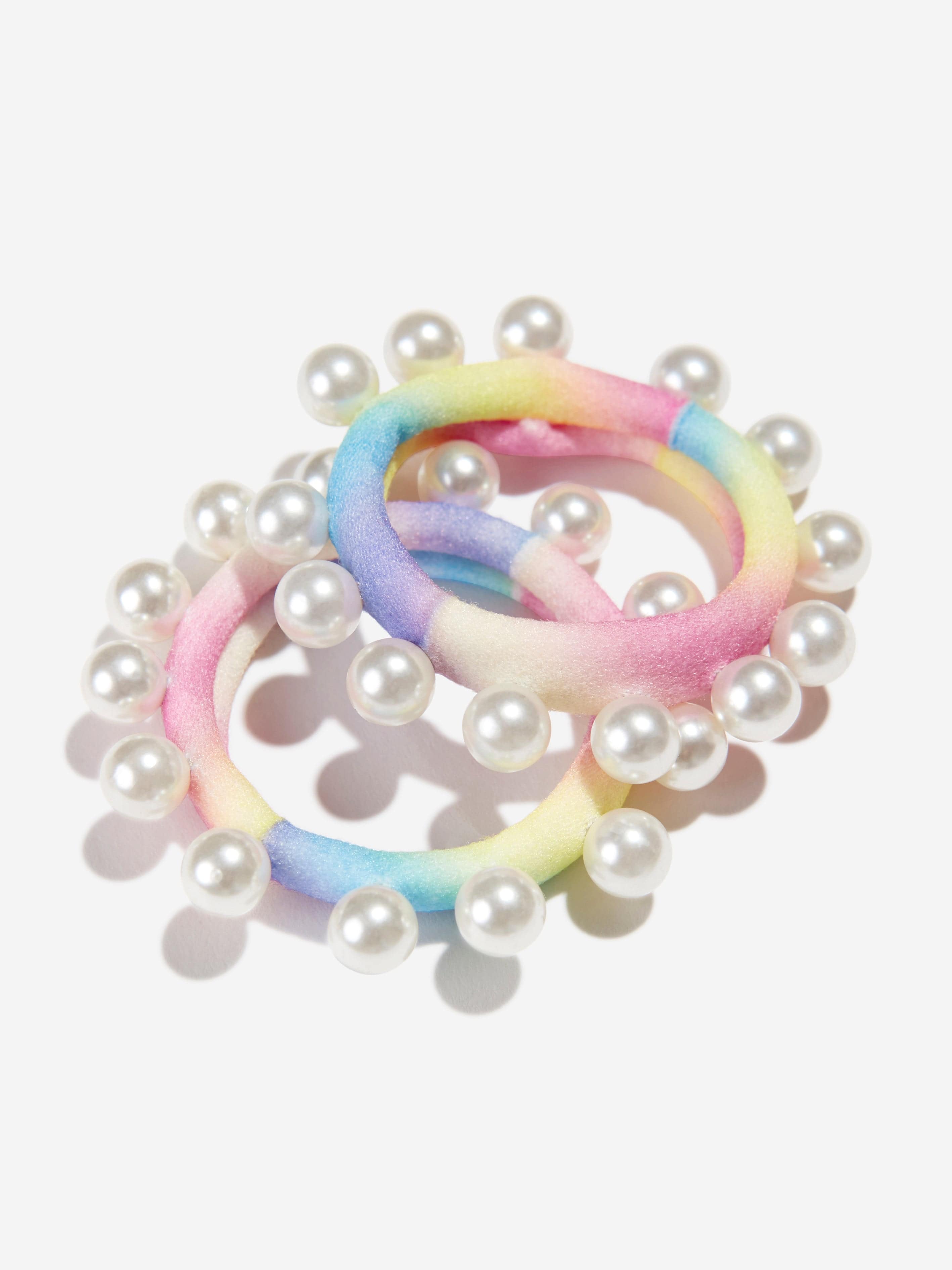 Super Smalls Girls Central Park Pearl Hair Ties in Pearl Best Place Online