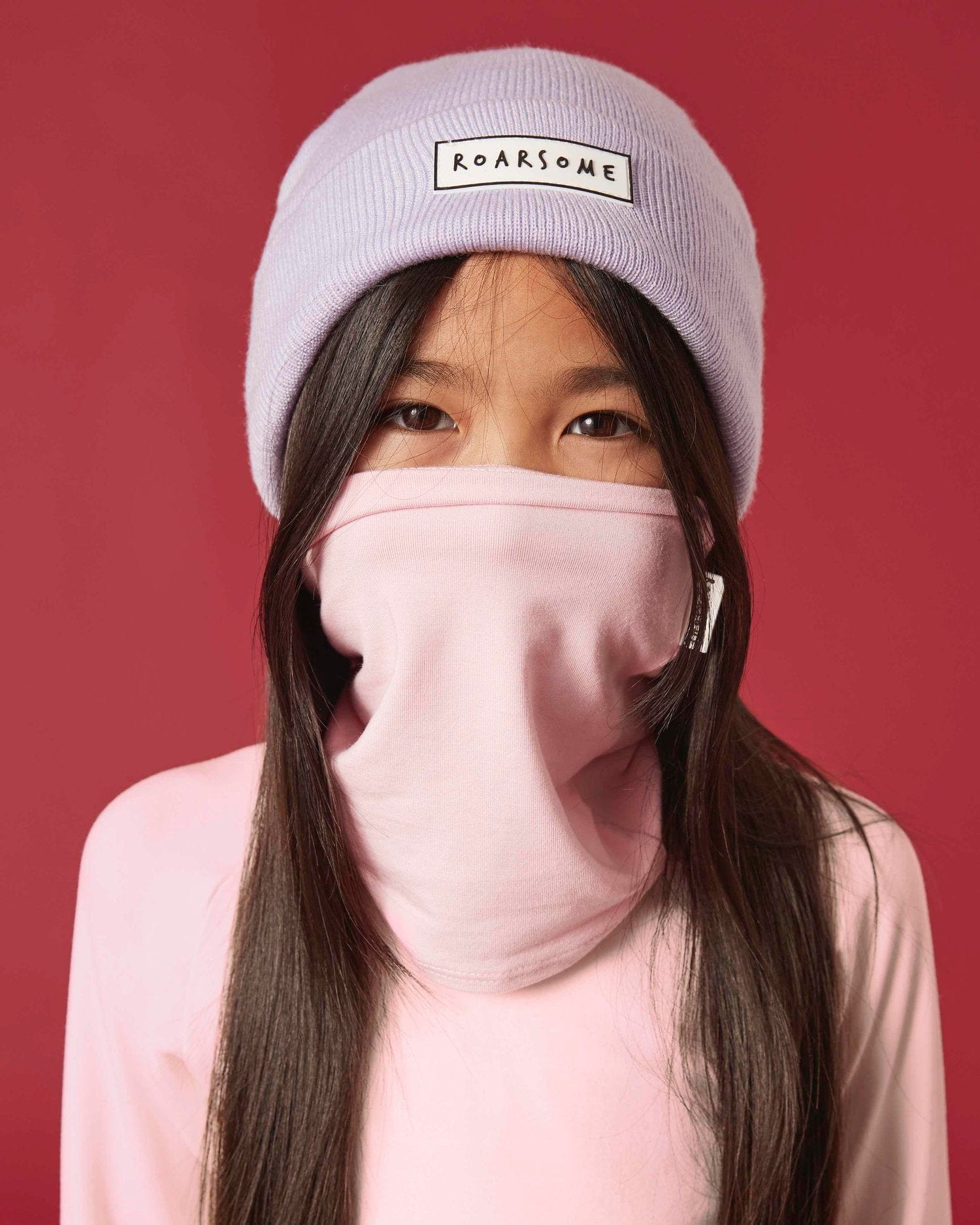Roarsome Girls Bamboo Neck Snood in Pink Cheap Free Shipping