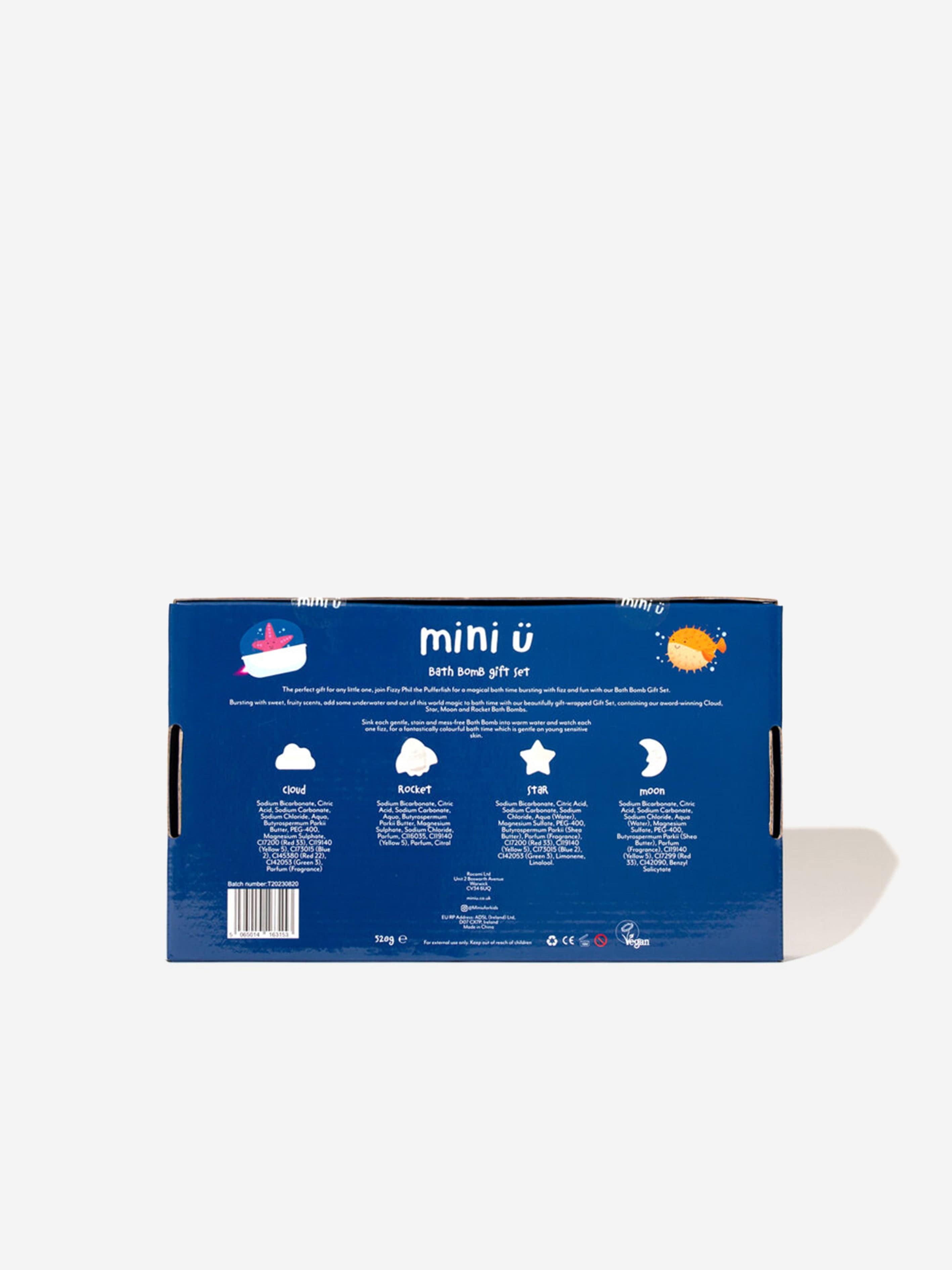 Mini U Kids Bath Bomb Gift Set in White Free Shipping Exclusive