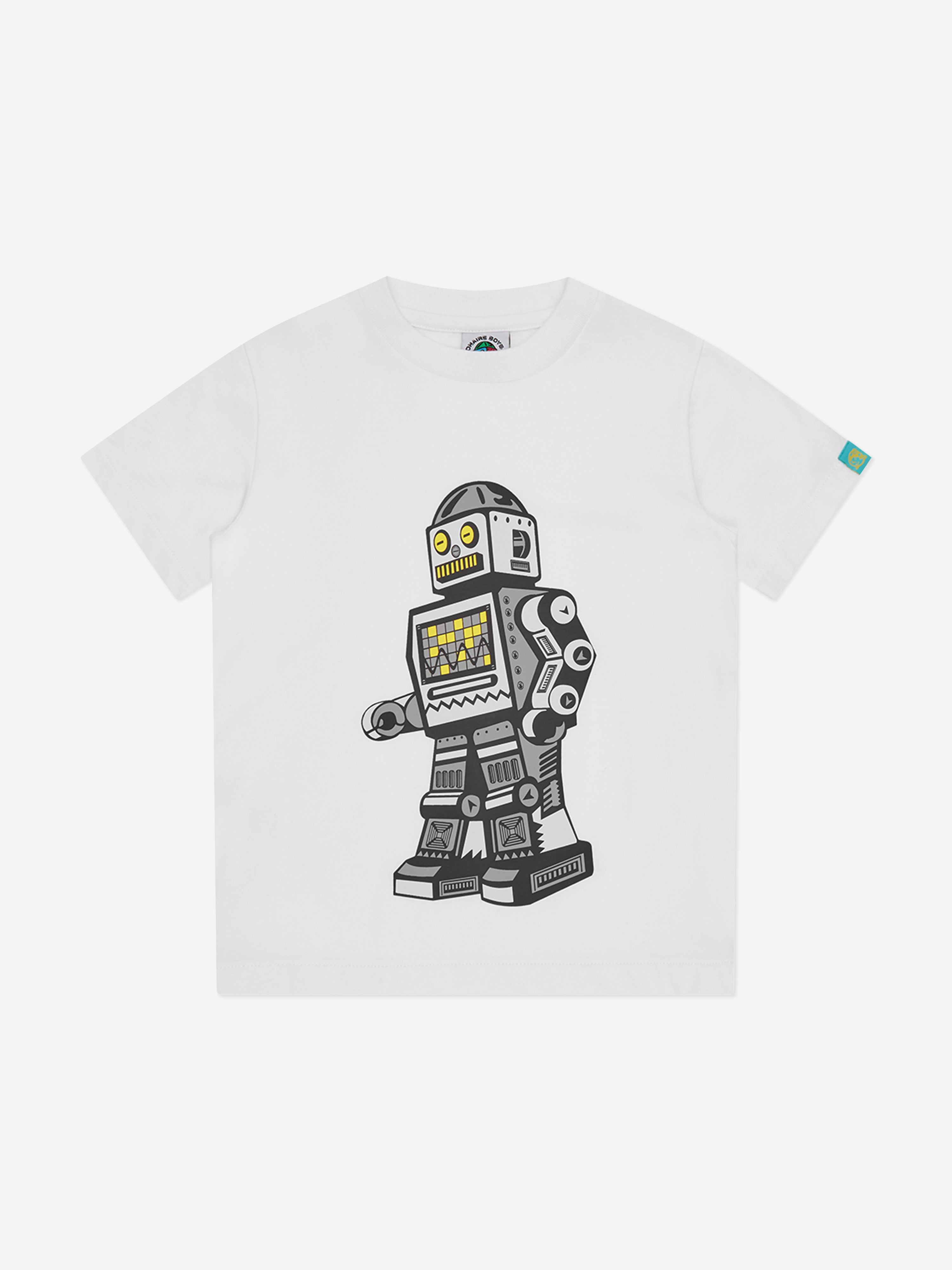 Billionaire Boys Club Kids Walking Robot T-Shirt in White Outlet Reliable