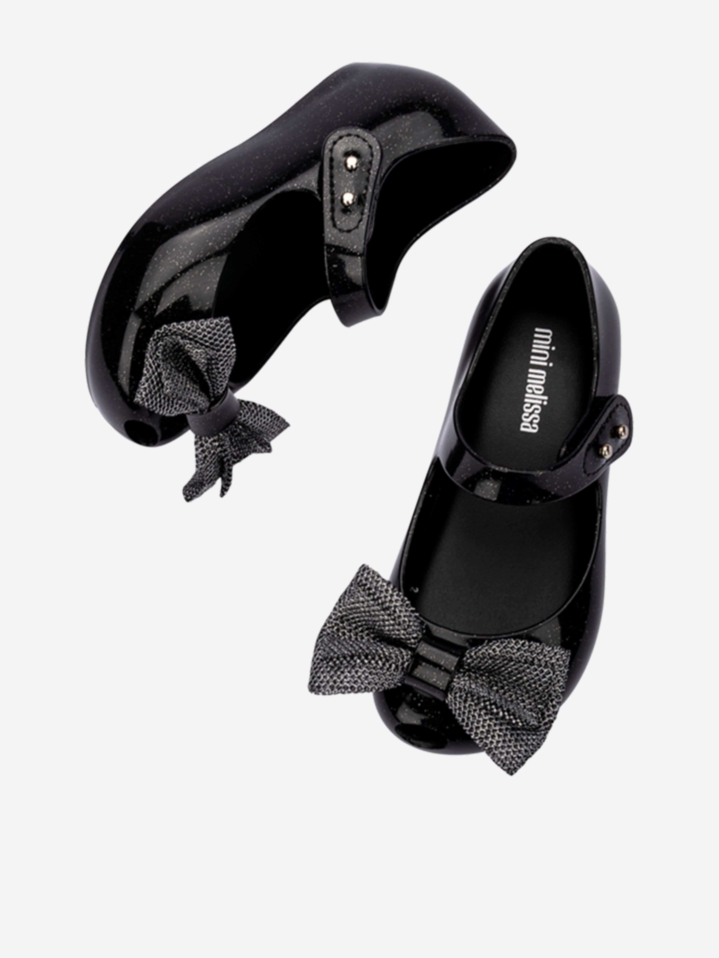 Mini Melissa Girls Ultragirl Sweet XII Shoes in Black Clearance Clearance Store