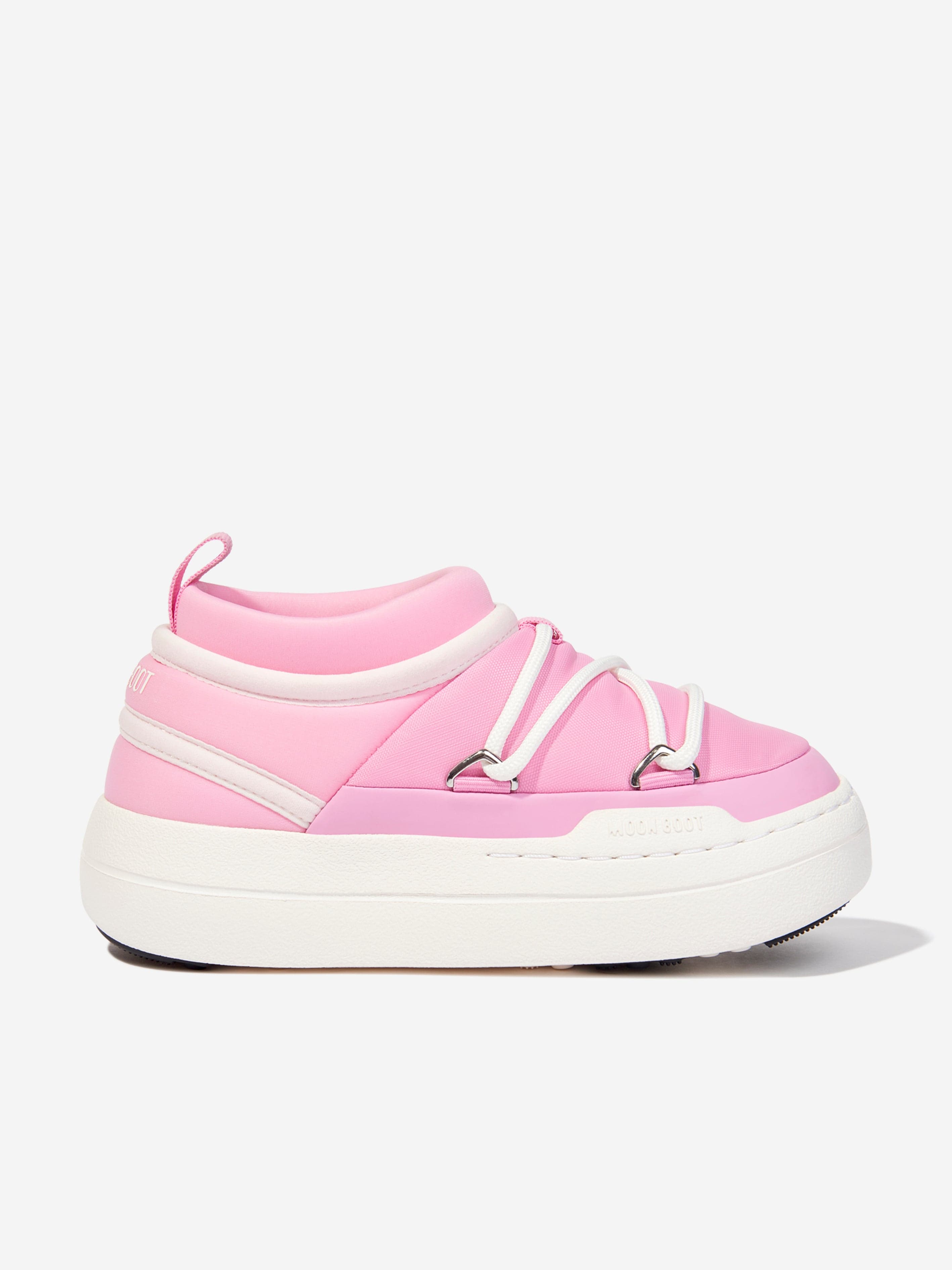 Moon Boot Girls JR Park Icon Trainers in Pink Cheap Sale Sast