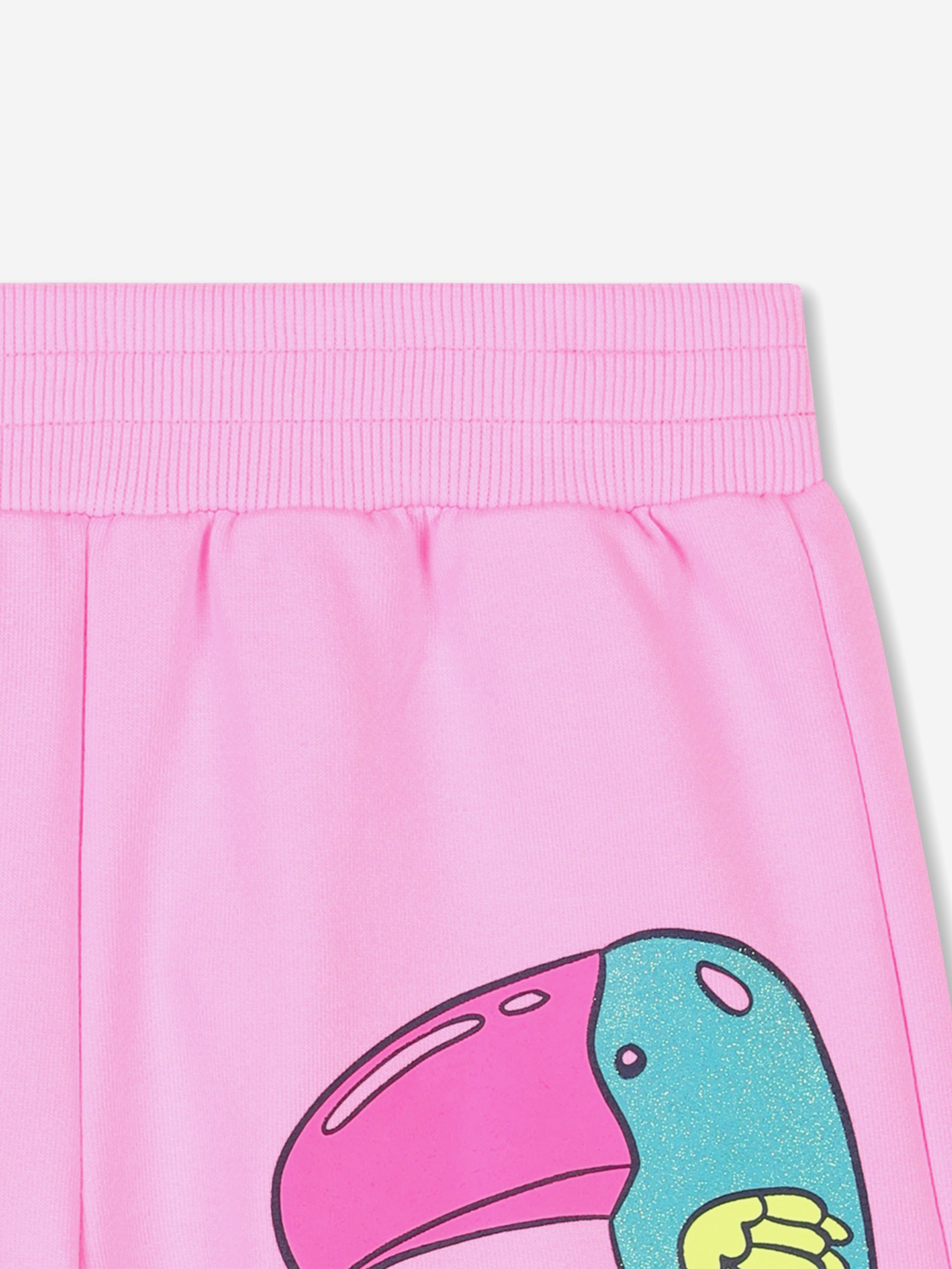 Girls Illustrated Shorts in Pink Discount Low Cost