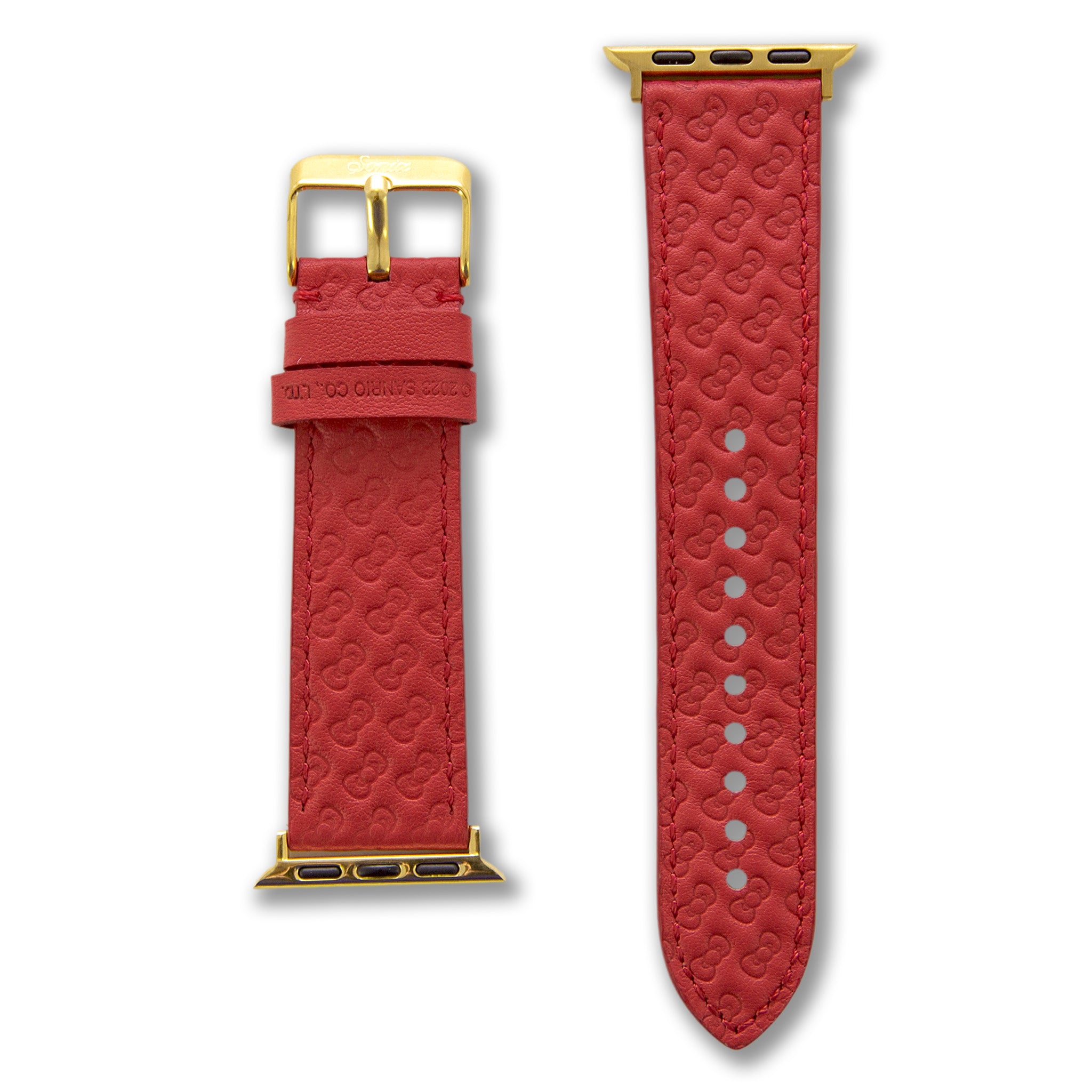 Hello Kitty x Sonix Red Bow Leather Watch Band Nicekicks