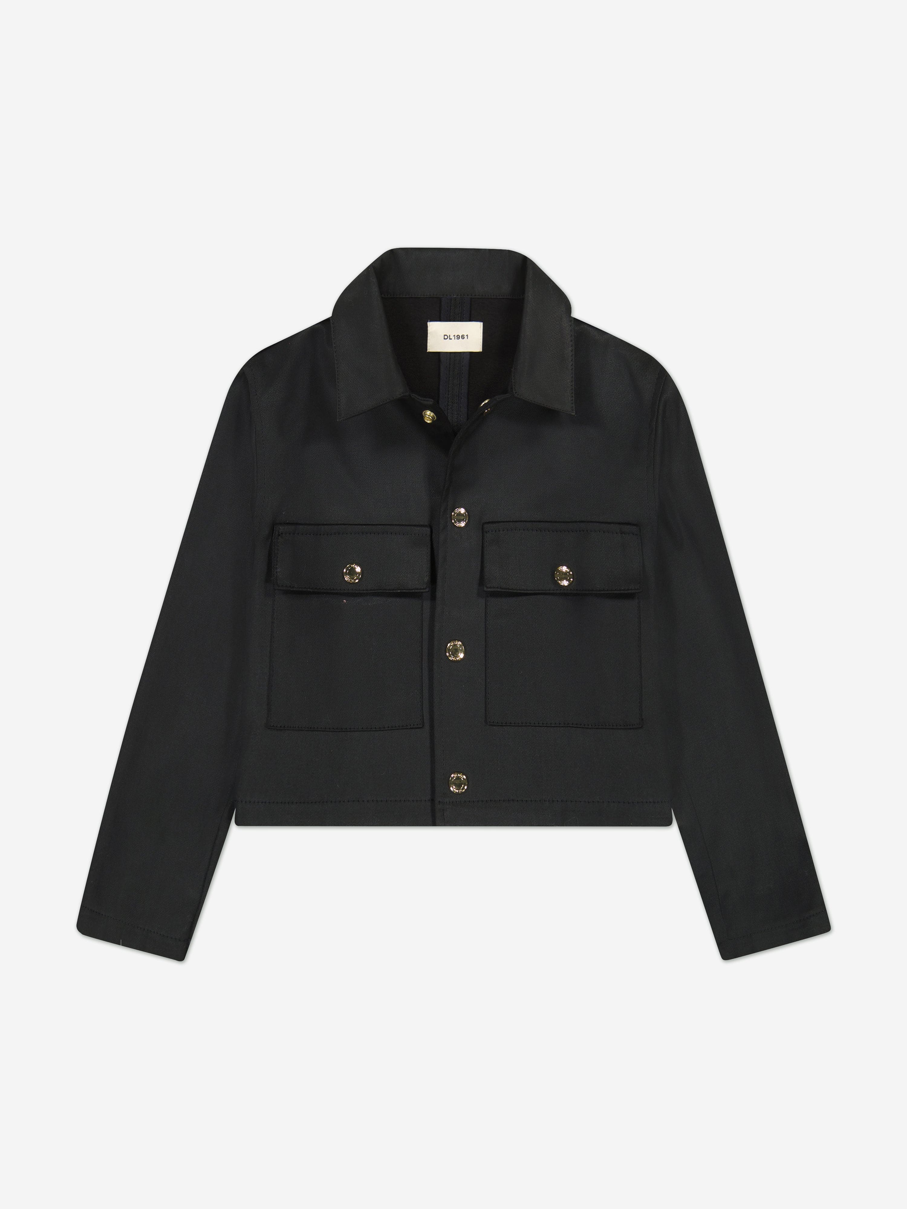 DL1961 Girls Manning Jacket in Black Discount How Much