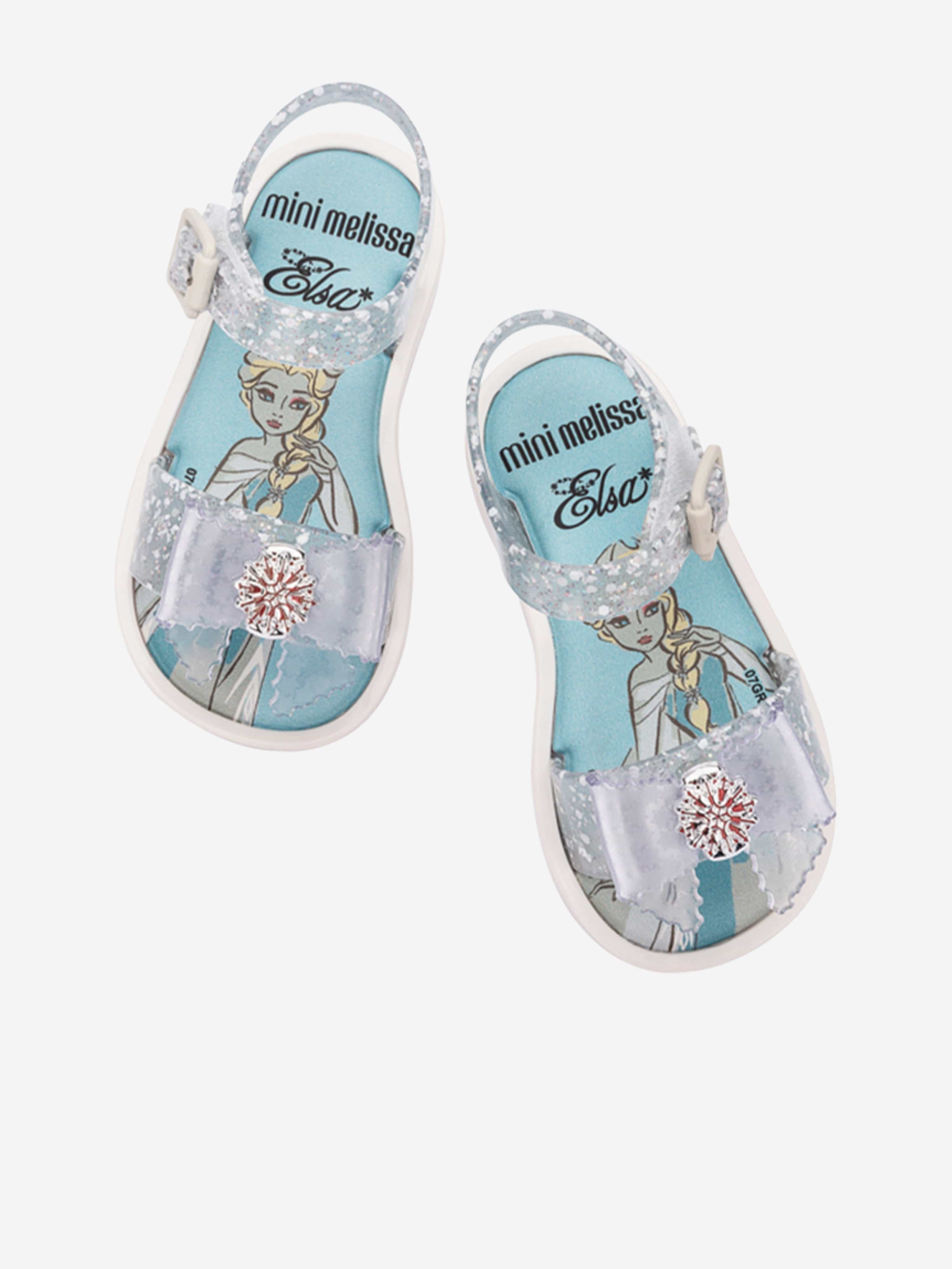 Girls Mar + Disney Princess sandals in White Footaction Online