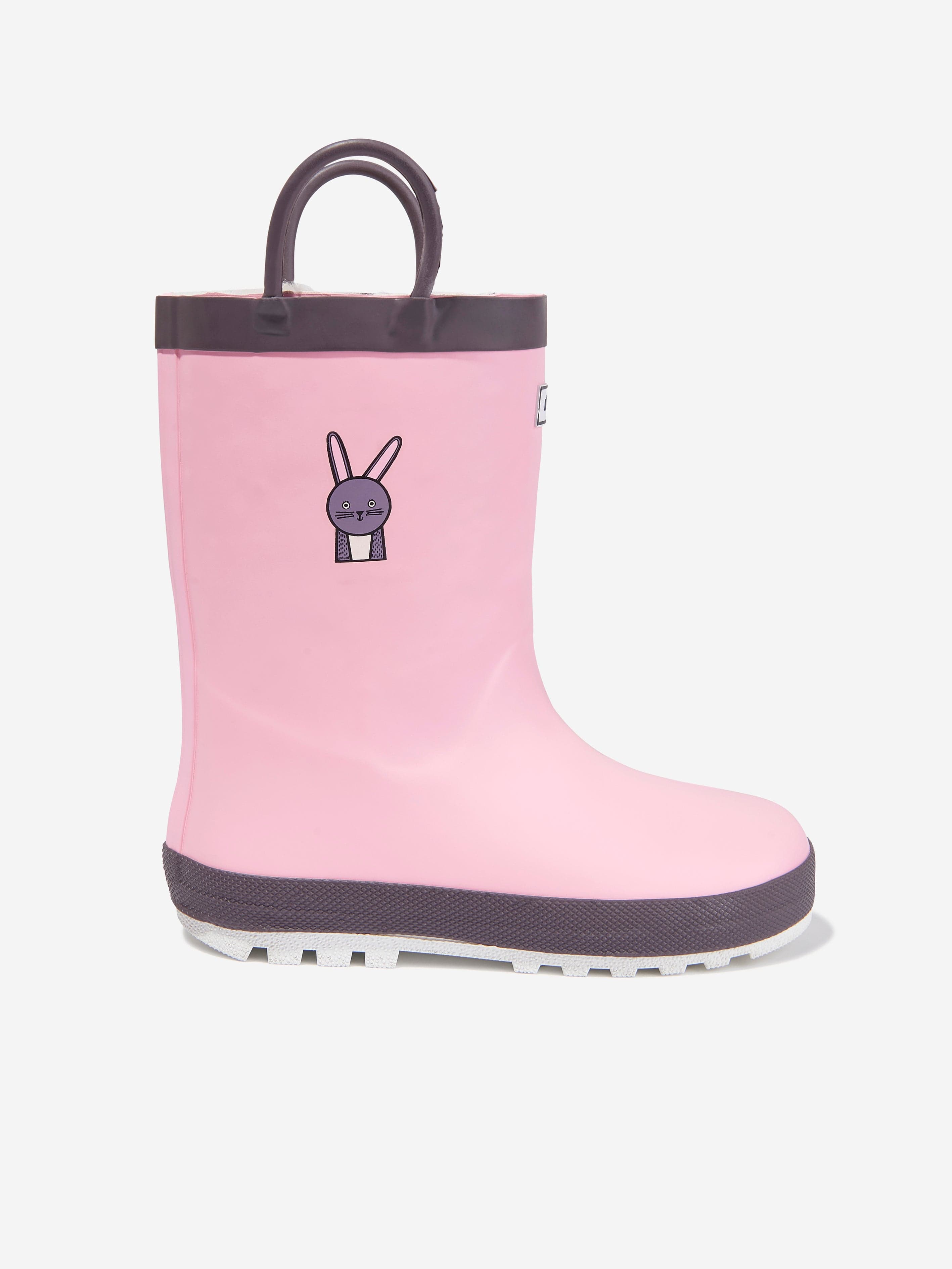Roarsome Girls Hop Rain Boots in Pink Free Shipping Discounts
