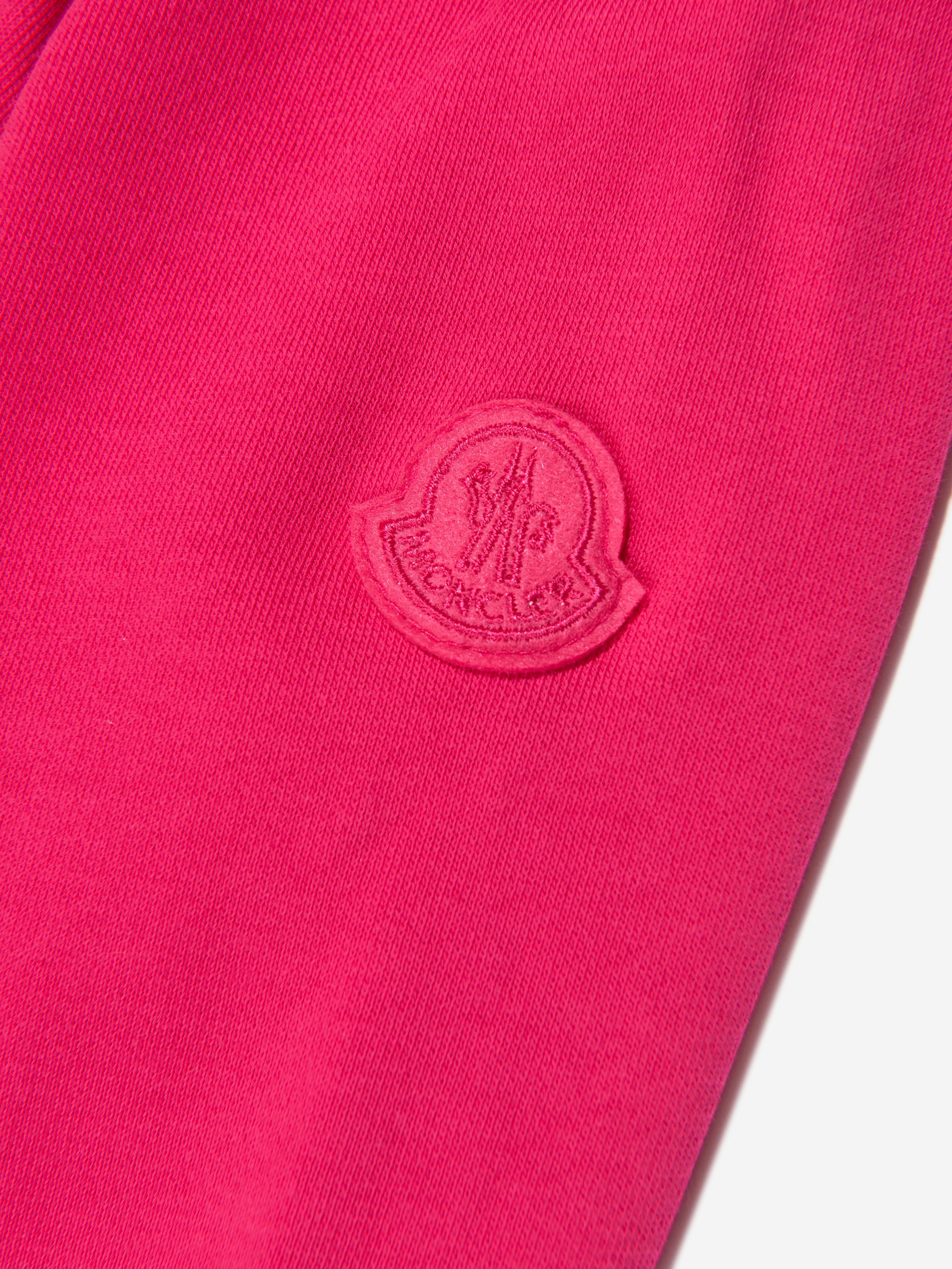 Moncler Enfant Girls Graphic Print Sweatshirt in Pink Outlet For You