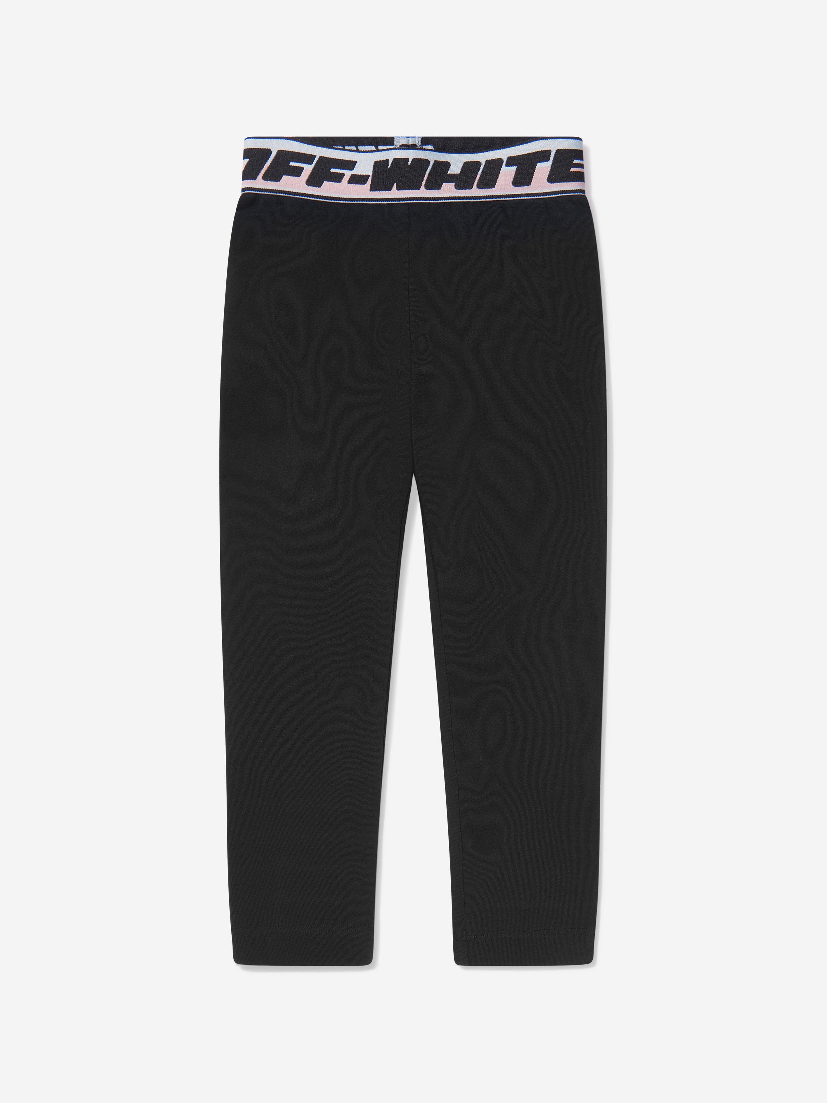 Off-White Girls Logo Band Leggings in Black Buy Cheap Low Shipping