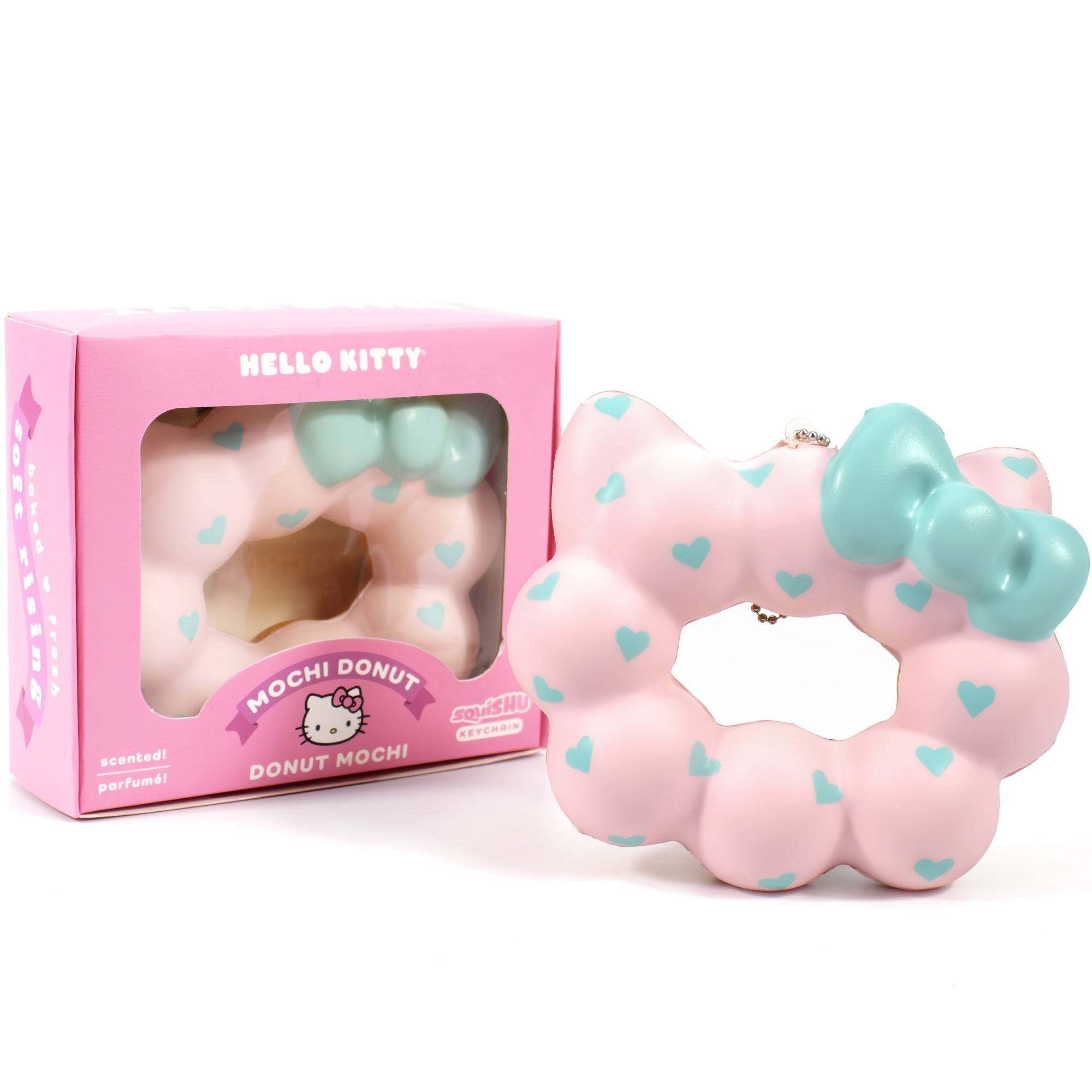 Hello Kitty Mochi Donut Squishy Keychain Outlet Best Sale