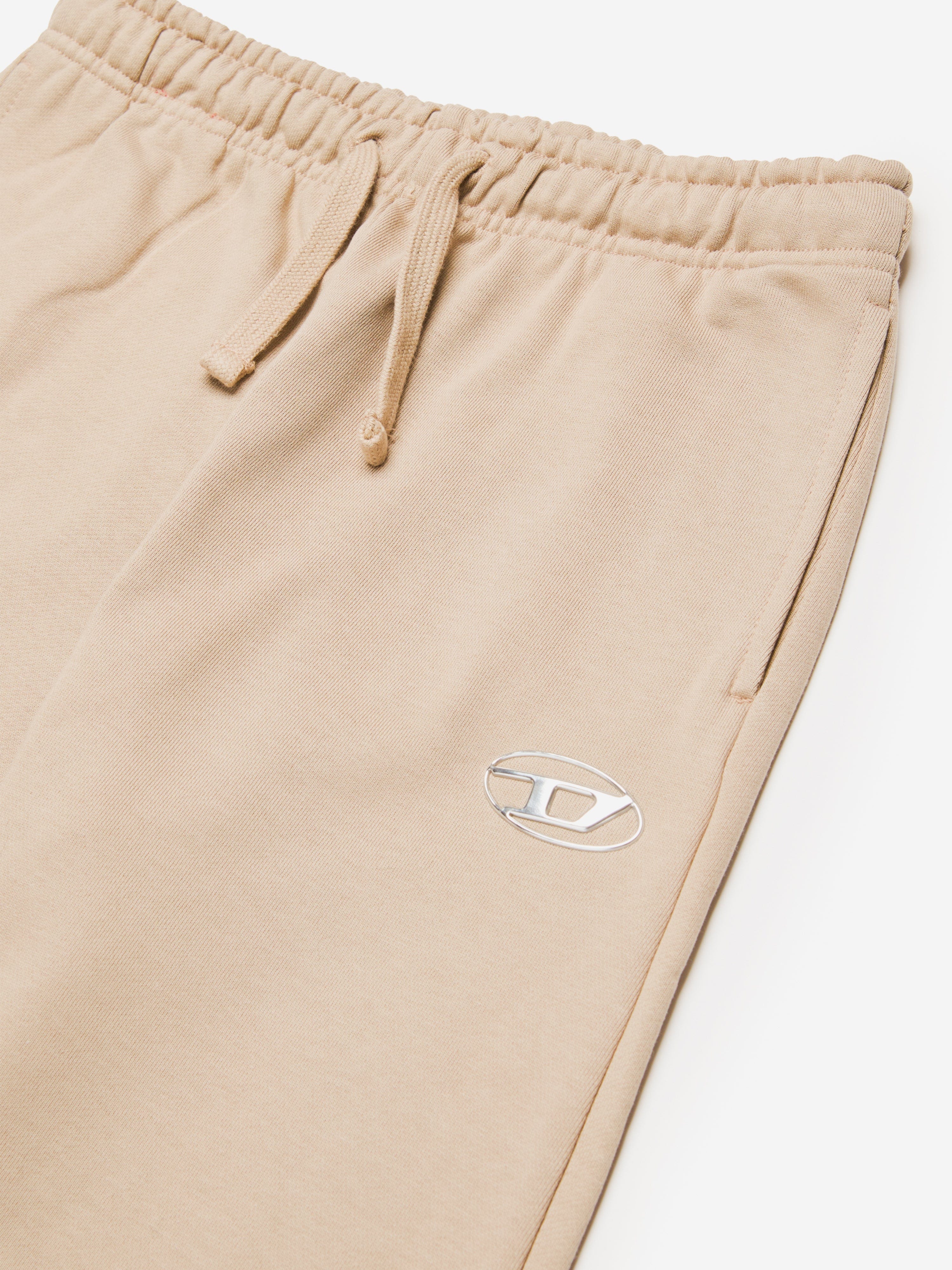 Diesel Kids Logo Joggers in Beige Cheap Sale Popular