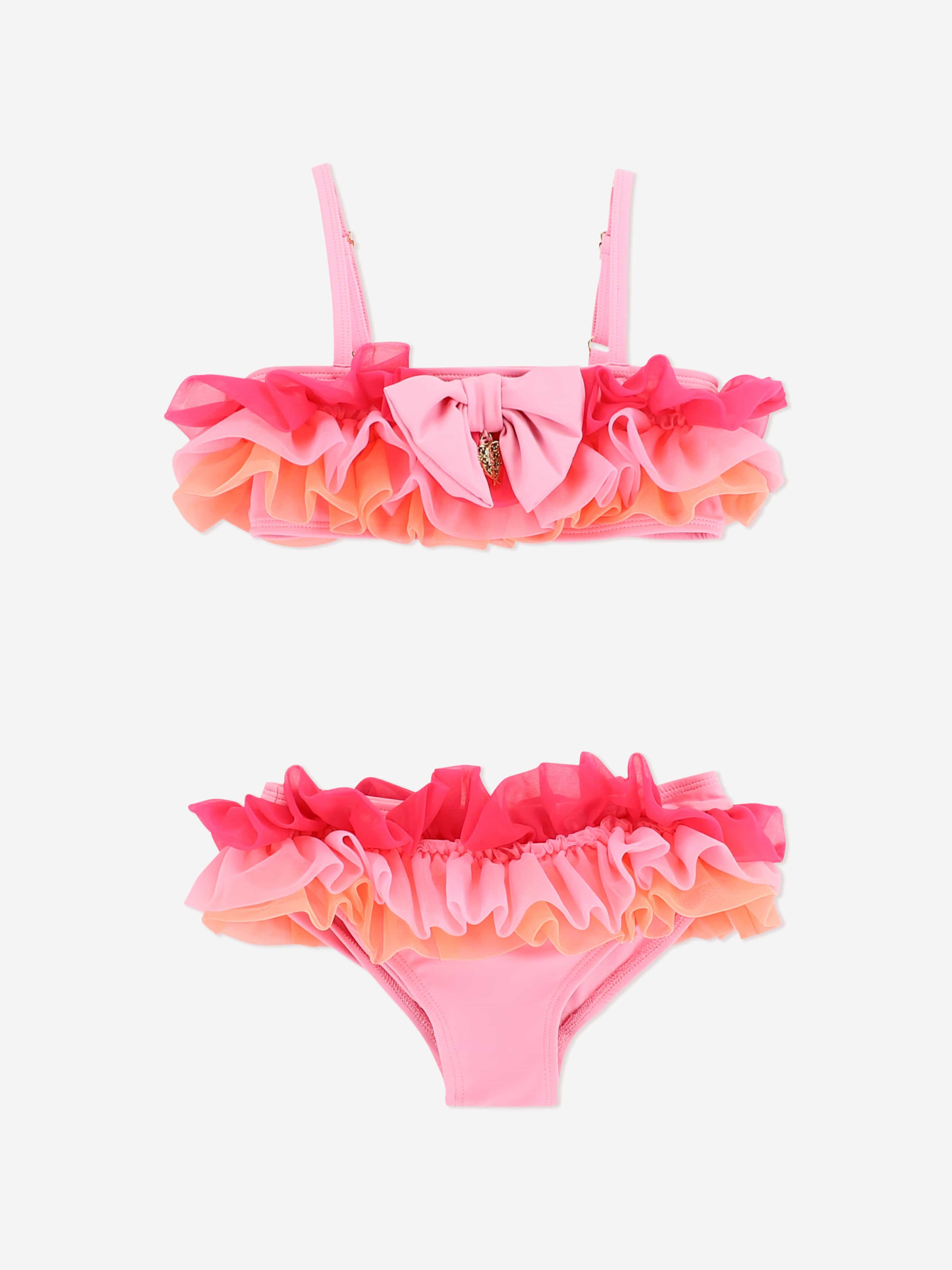 Angels Face Girls Lina Tutu Bikini in Pink Cheap Sale With Mastercard