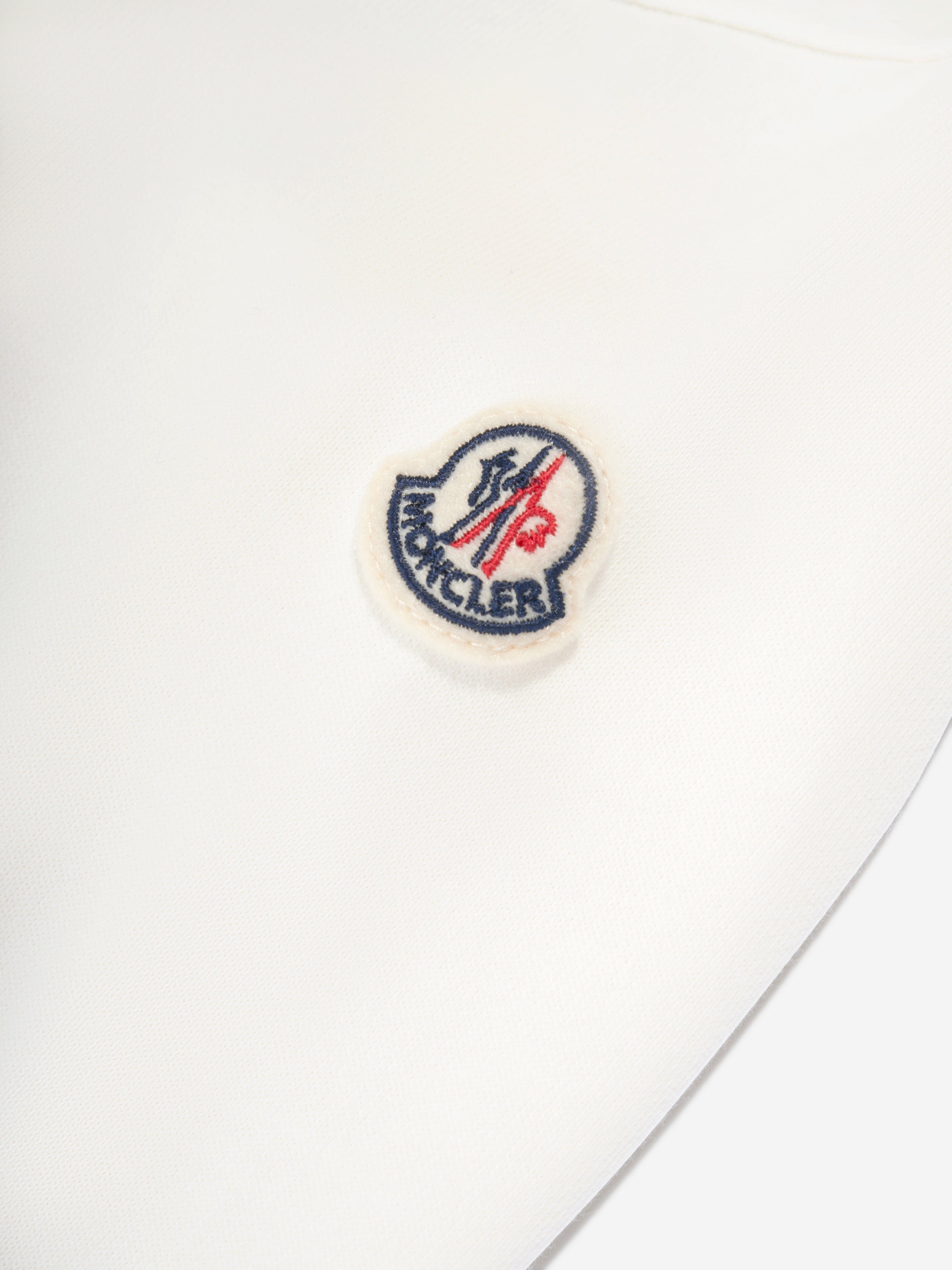 Moncler Enfant Boys Zip Up Top in White Reliable Online