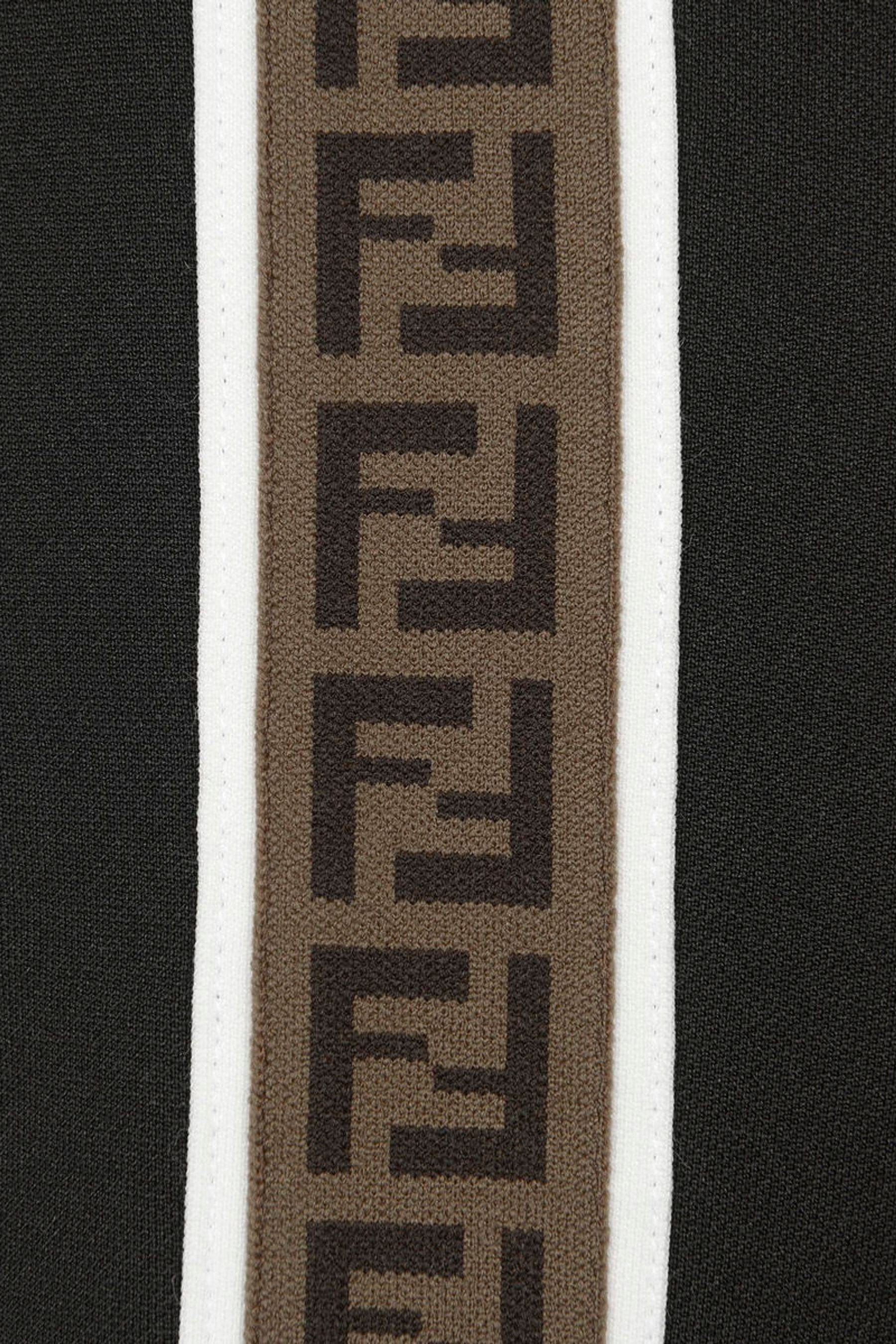 Fendi Kids Technical Sweatpants in Black Enjoy Online