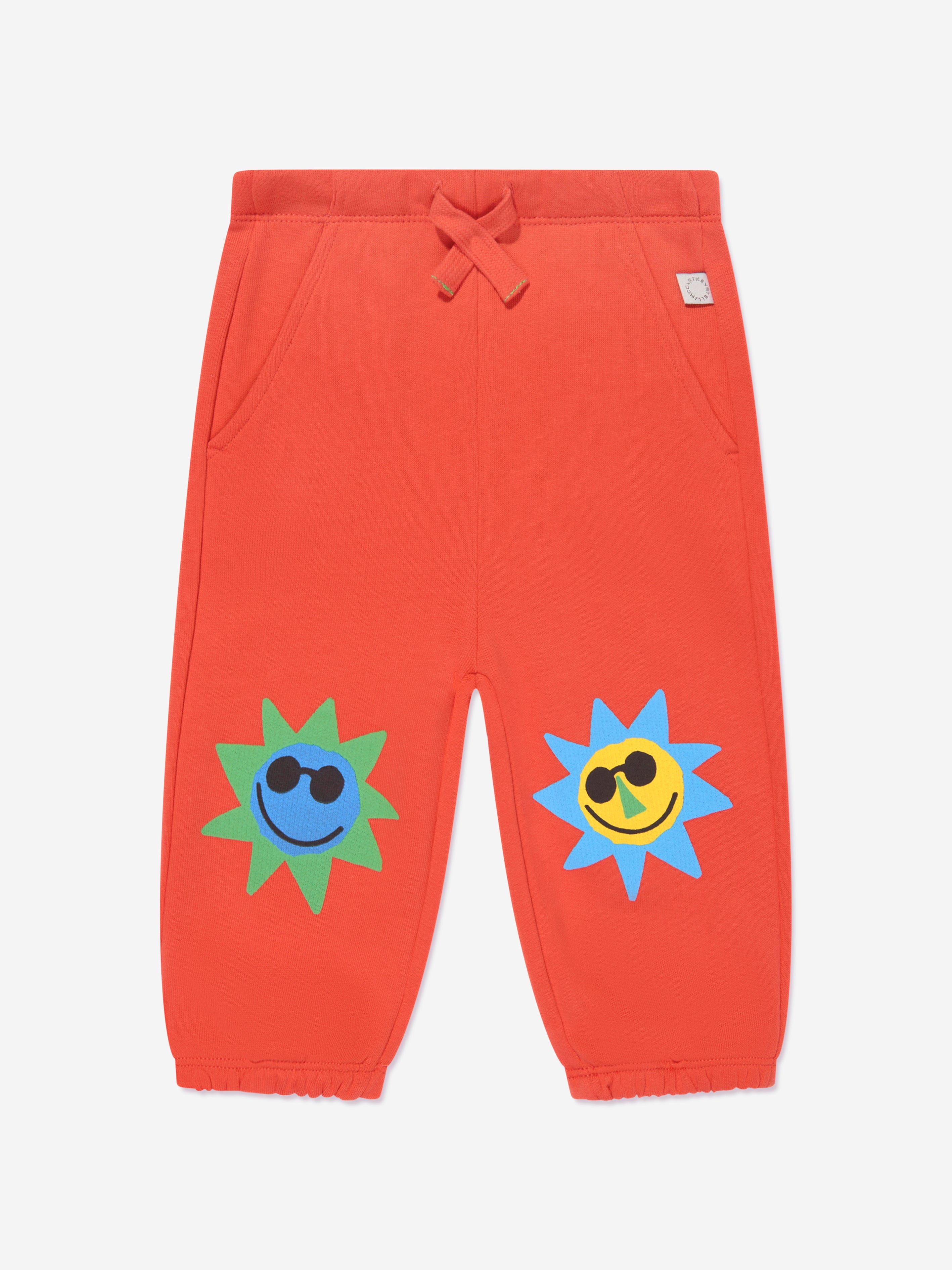 Stella McCartney Baby Boys Sunshine Joggers in Red Reliable For Sale