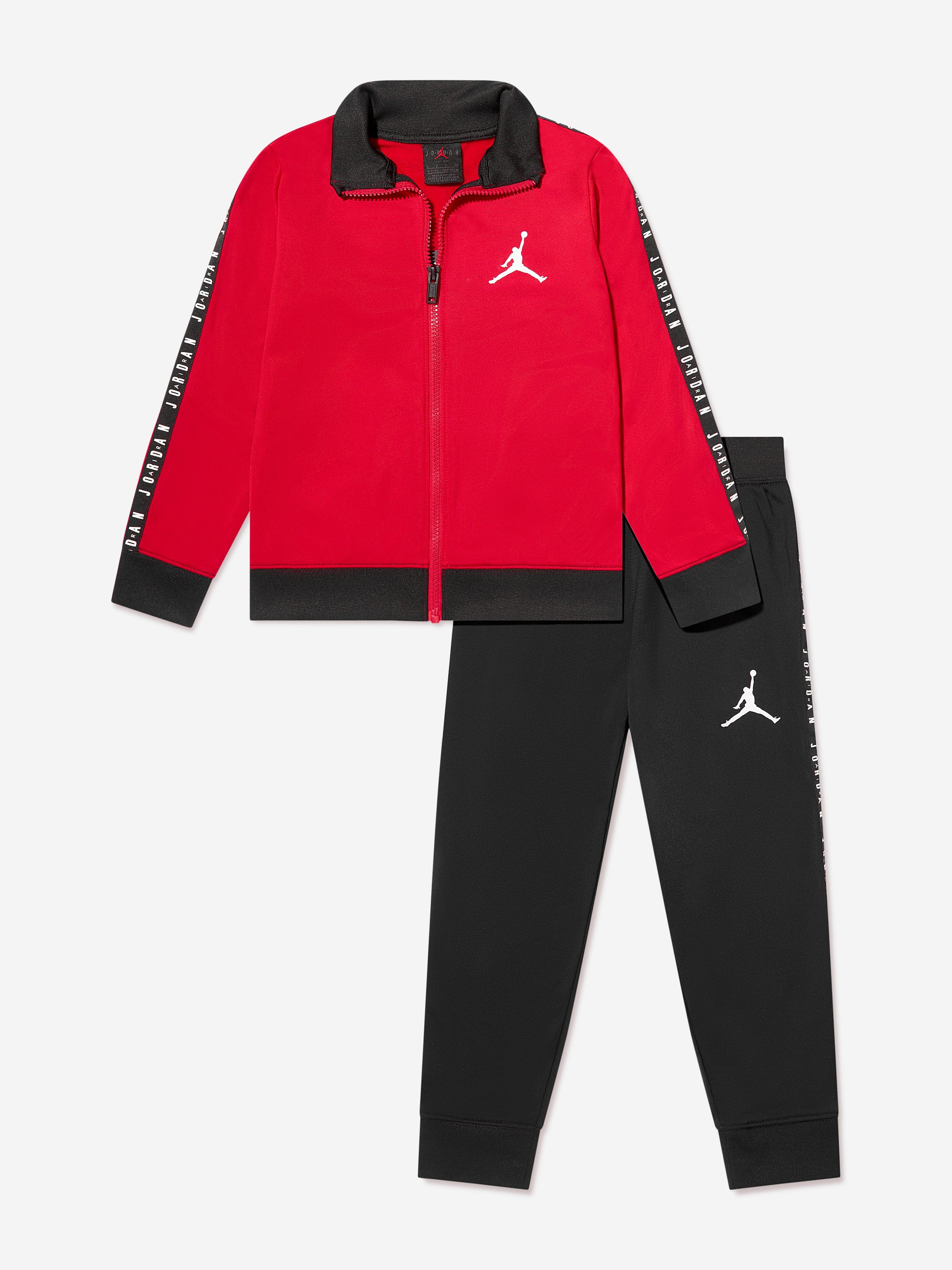 Jordan Boys Air Jordan Tricot Tracksuit in Red Clearance Recommend