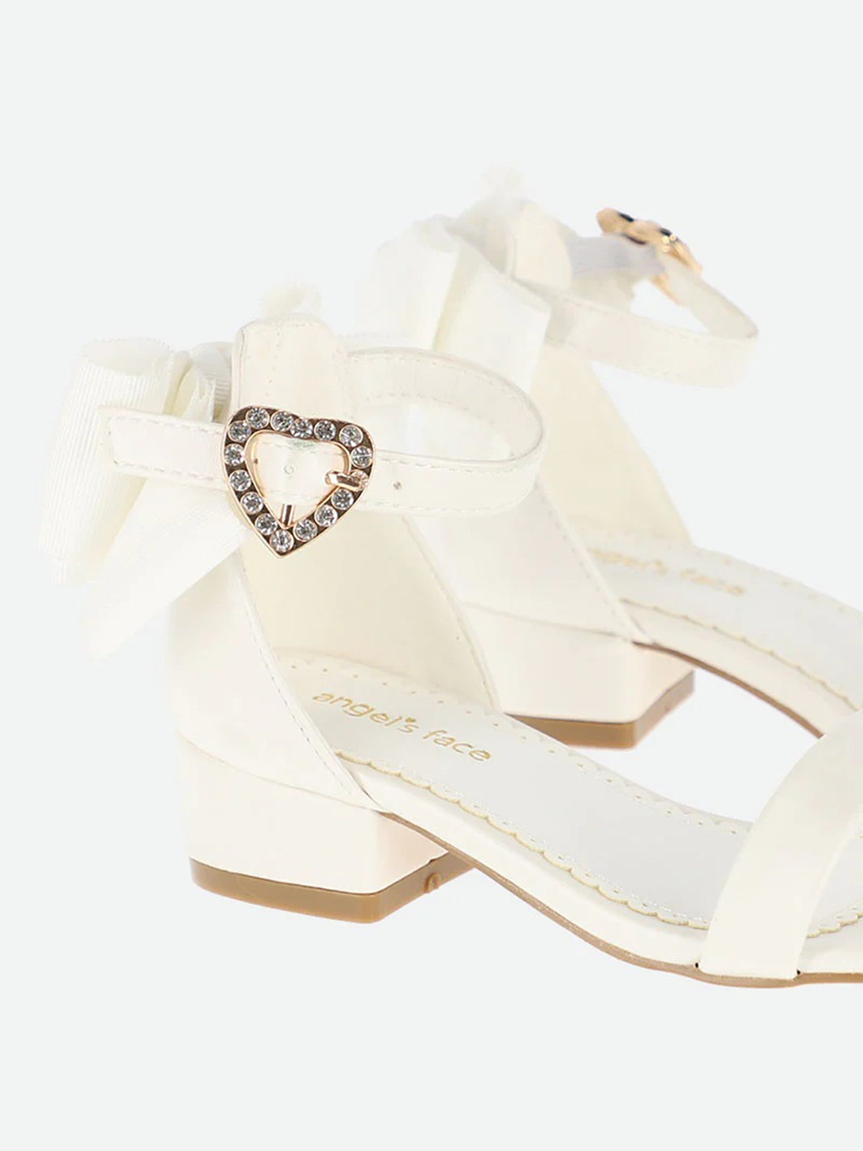 Angels Face Girls Elice Sandals in White Huge Surprise Cheap Online