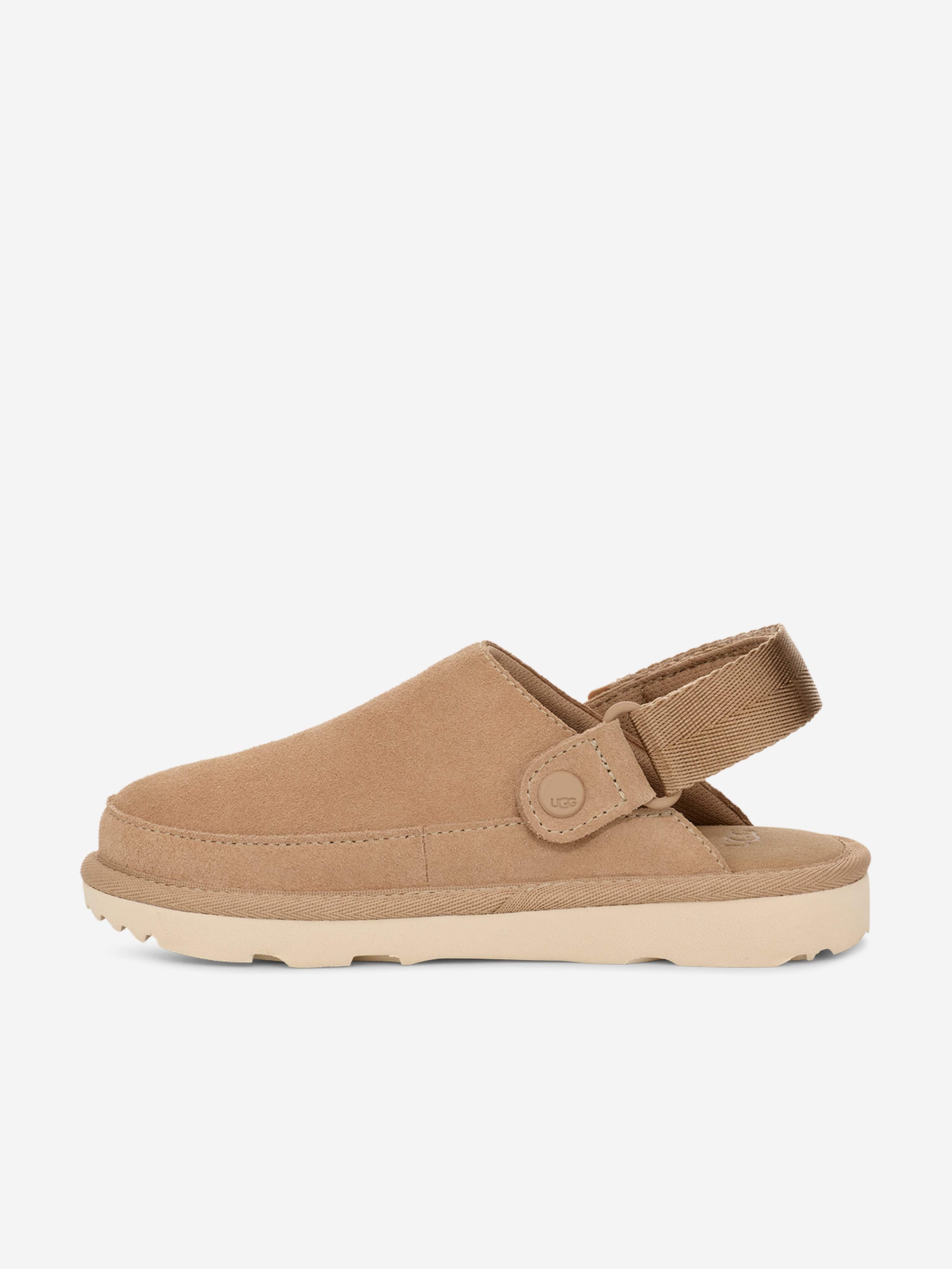 UGG Girls Goldenstar Clogs in Beige Clearance Fake