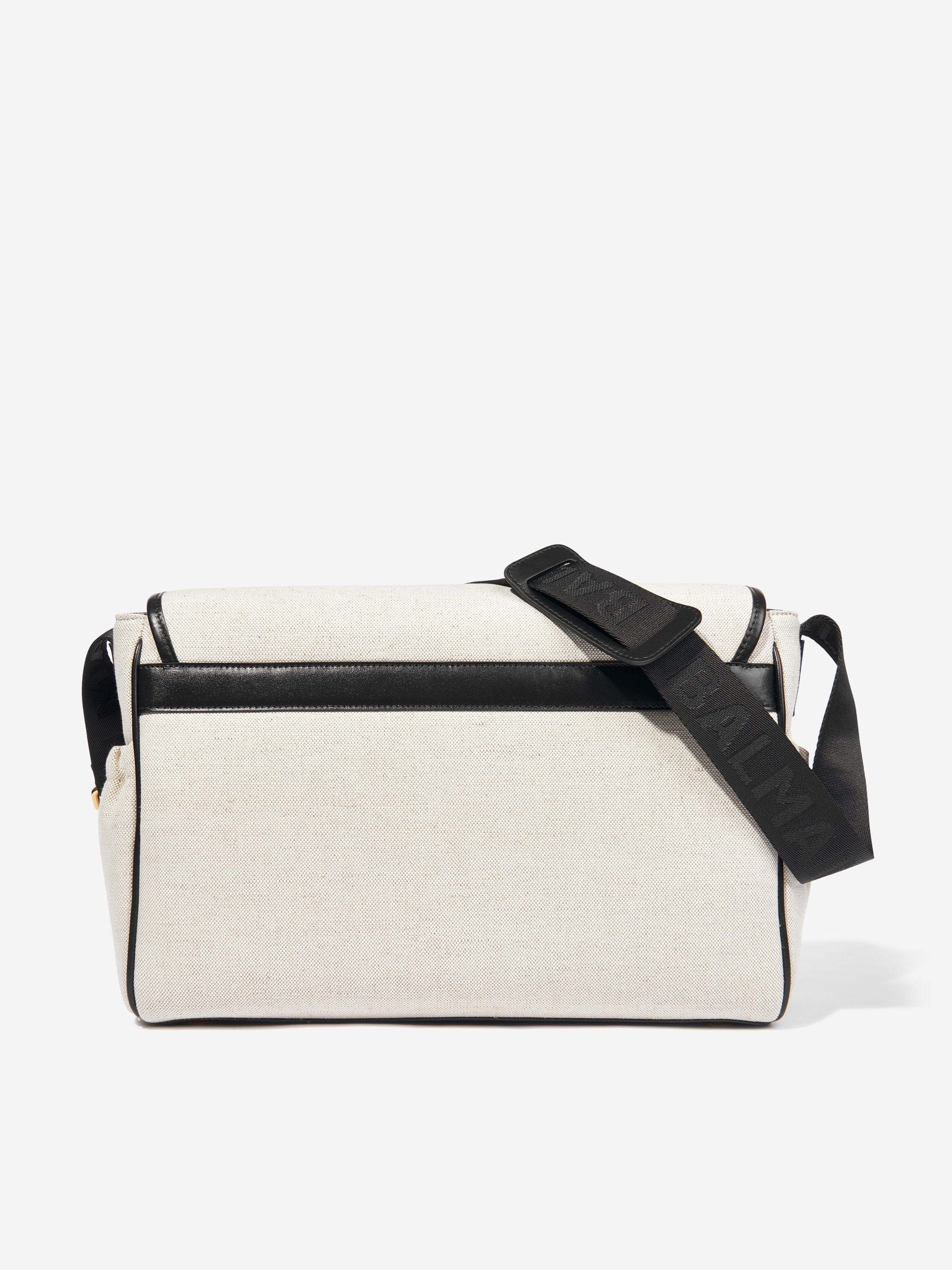 Balmain Baby Logo Changing Bag in Ivory (40cm) Shop Offer Cheap Pice