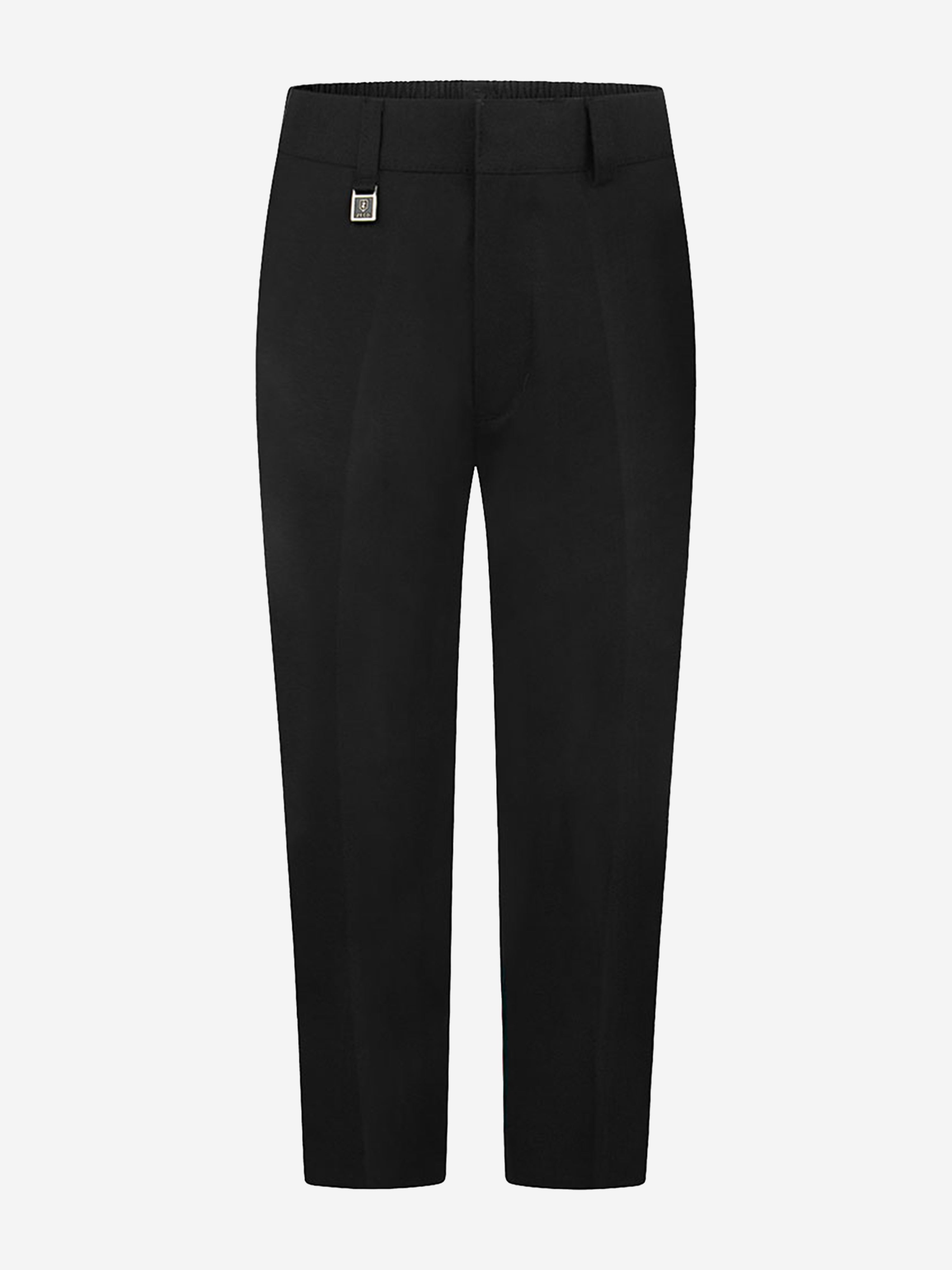 Zeco Boys School Sturdy Fit Trousers in Black Discount Great Deals