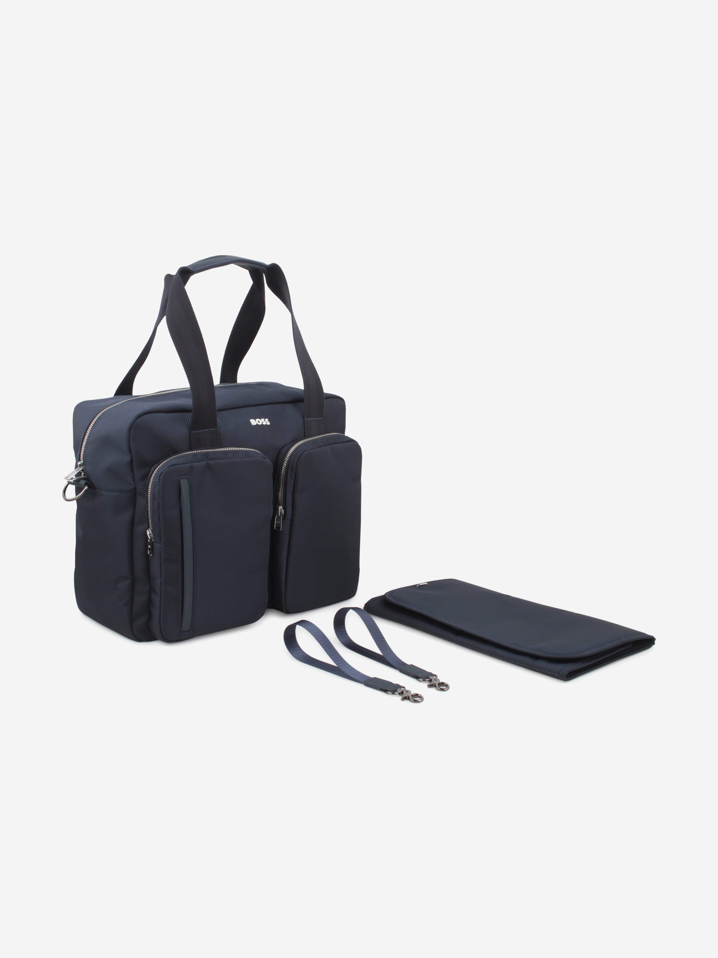 BOSS Baby Branded Changing Bag in Navy (38cm) Perfect Sale Online