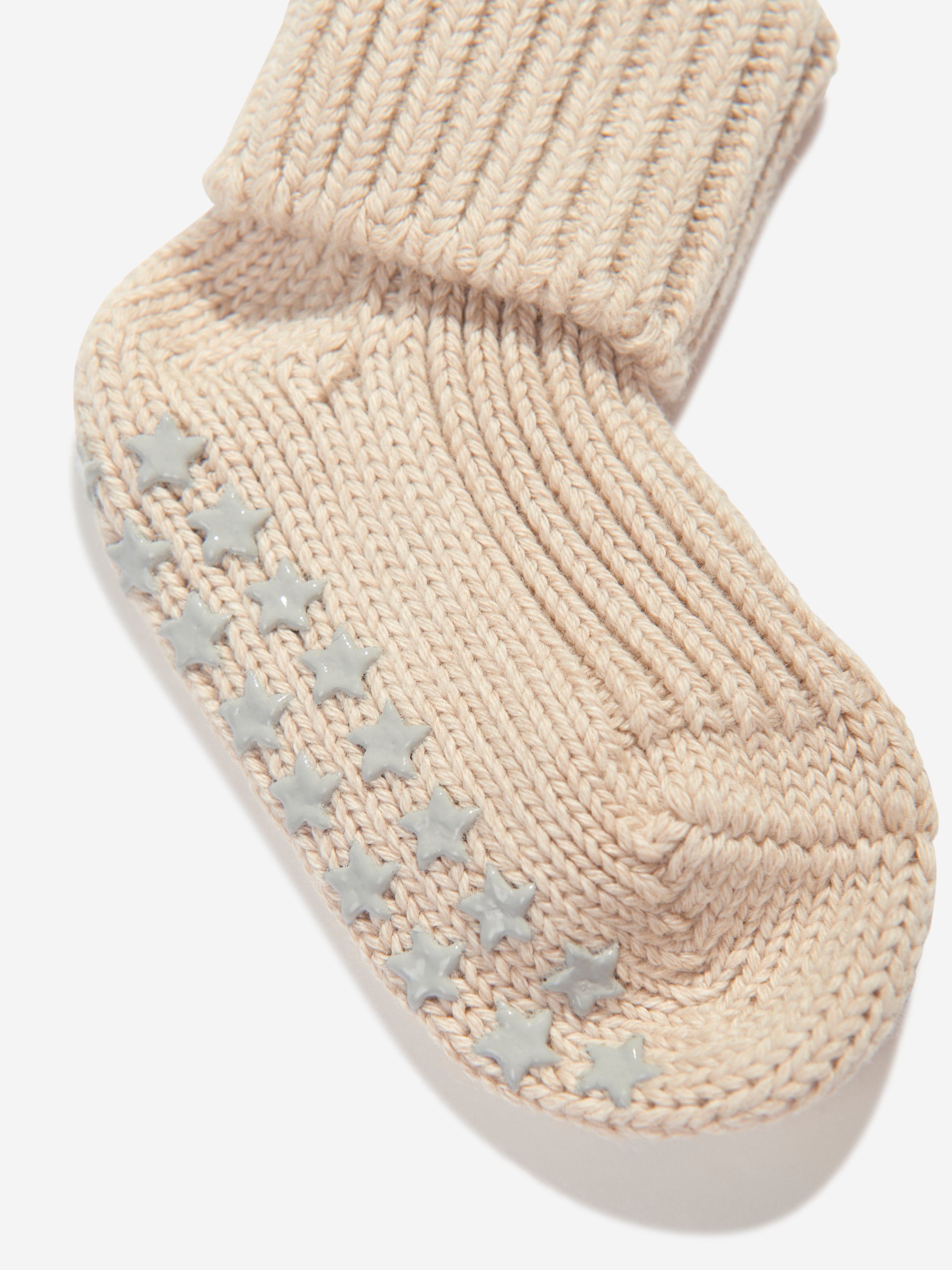 Falke Baby Cotton Catspads House Socks in Beige 2025 Cheap Online