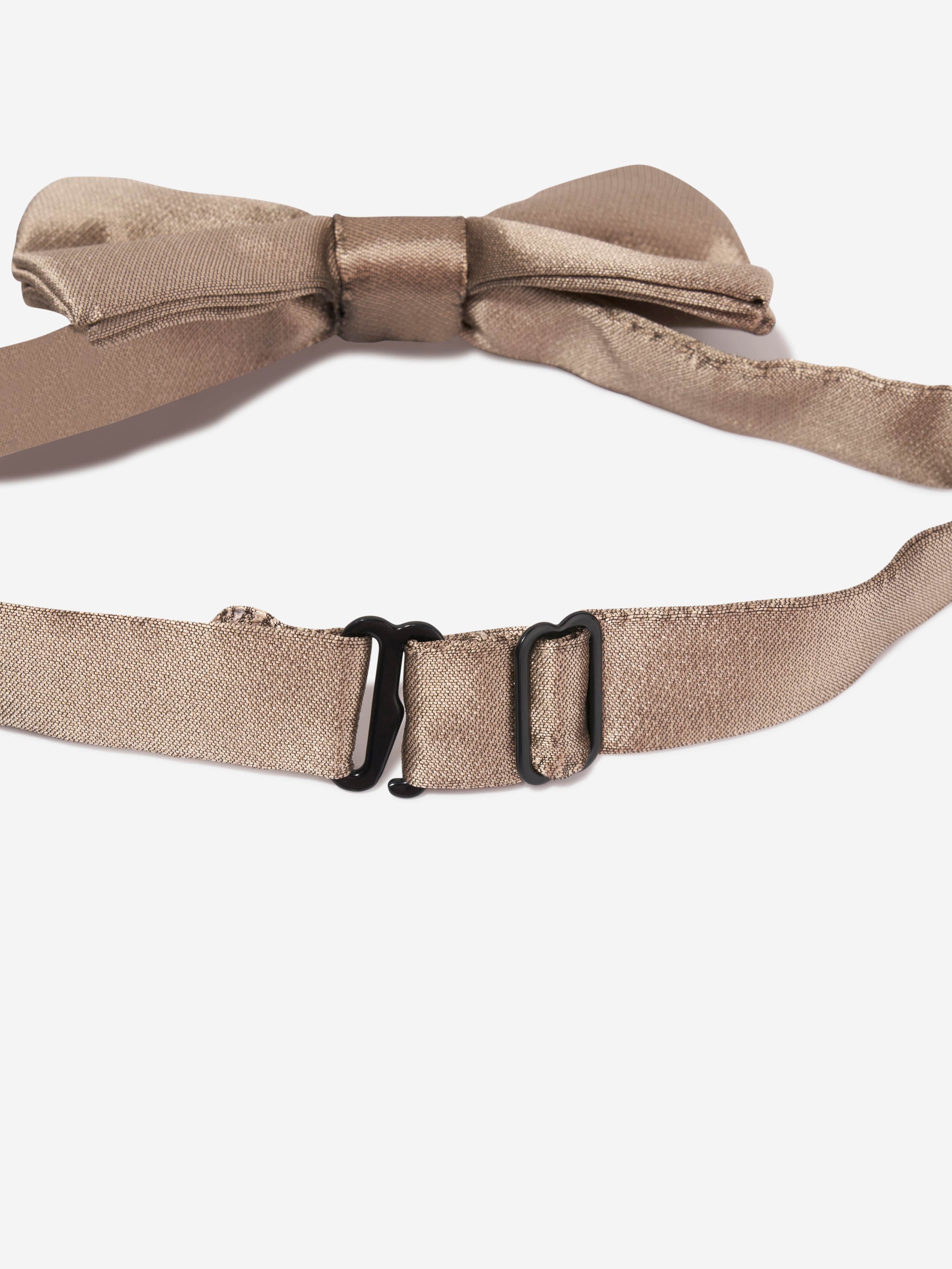 Dolce & Gabbana Baby Boys Silk Bow Tie in Gold Discount Low Shipping Fee