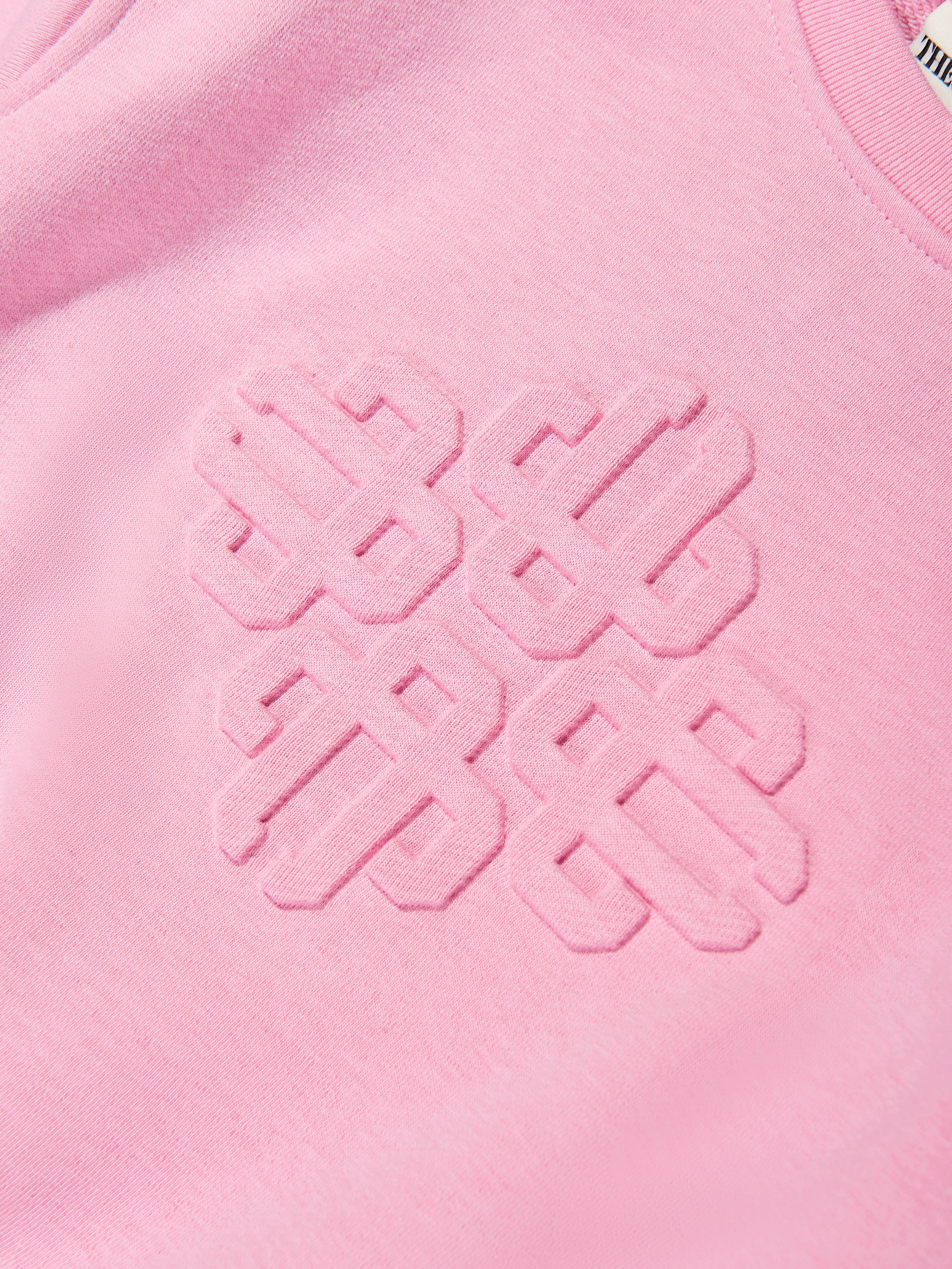 The Couture Club Kids Embossed Emblem Sweatshirt in Pink Wide Range Of Cheap Pice