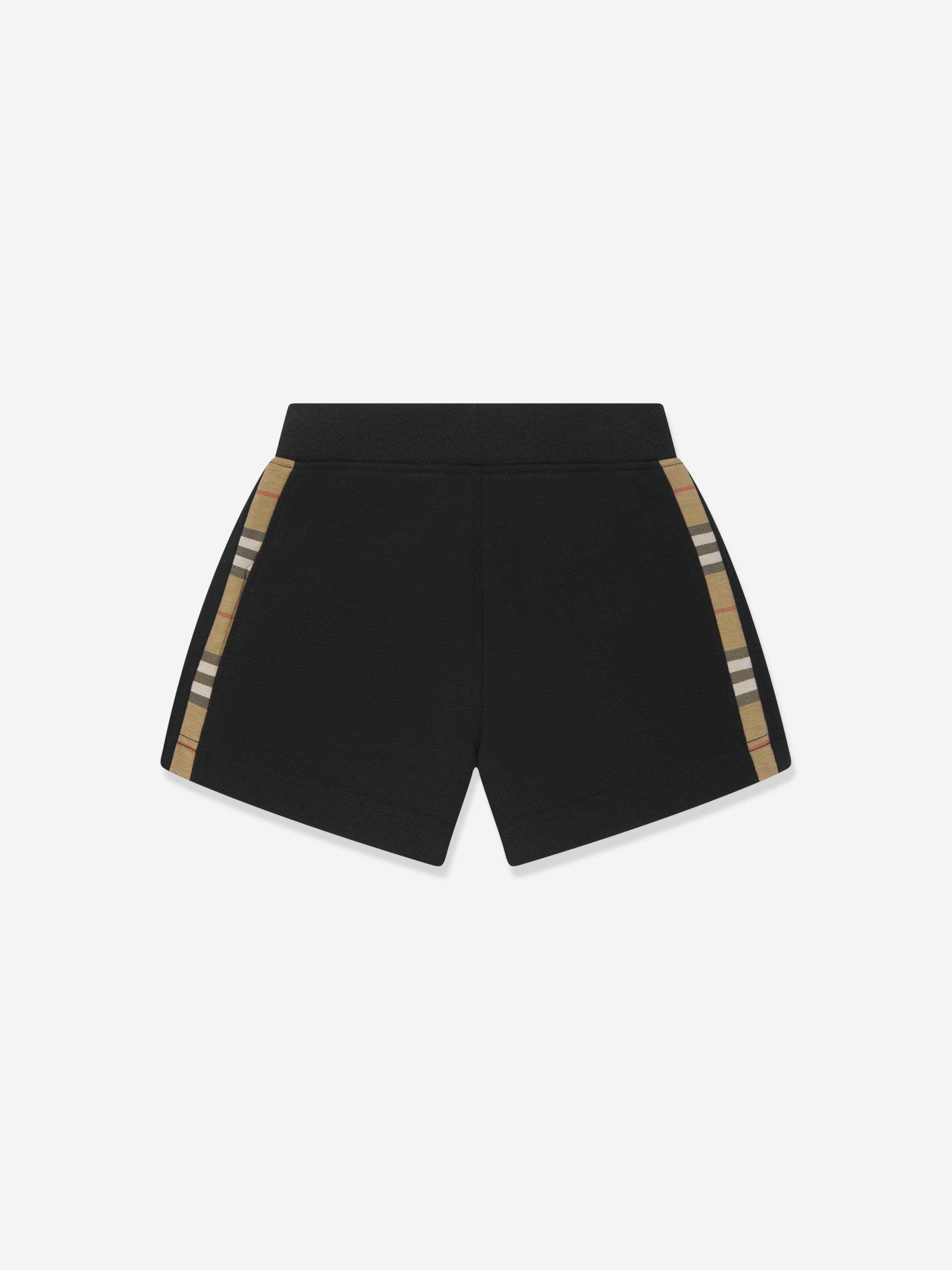 Burberry Girls Caterina Check Shorts in Black How Much Sale Online
