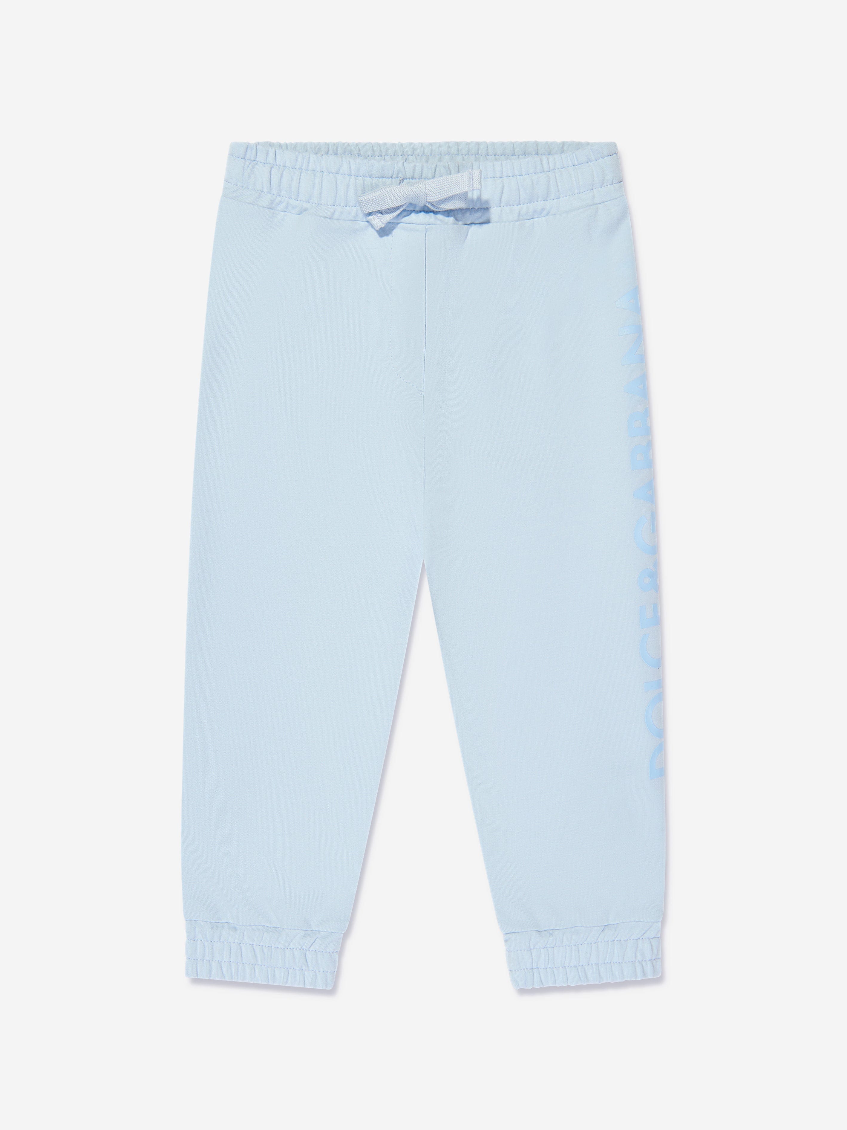 Dolce & Gabbana Baby Boys Joggers in Blue Discount Explore