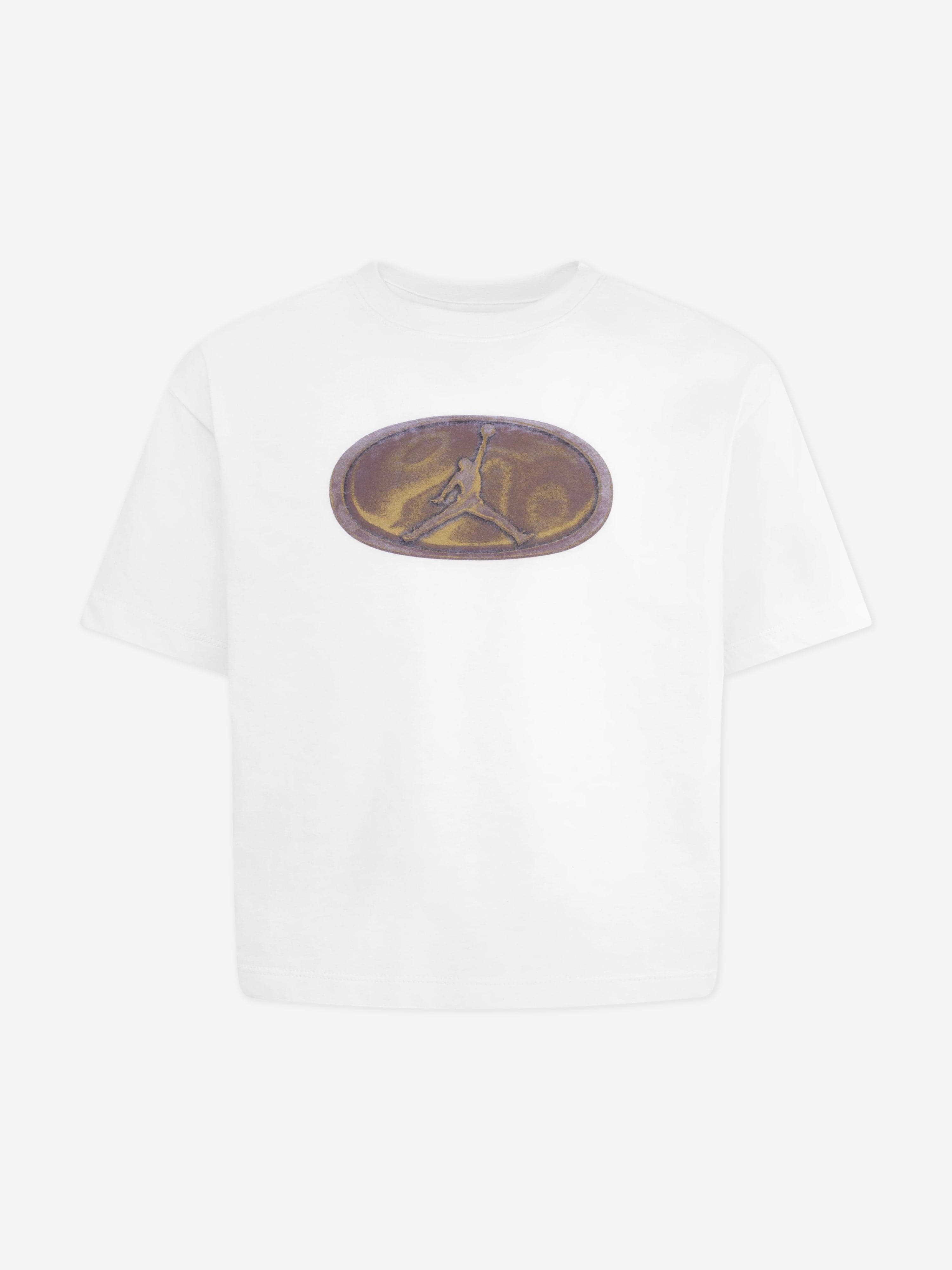 Girls Logo T-Shirt in White Best Place Online