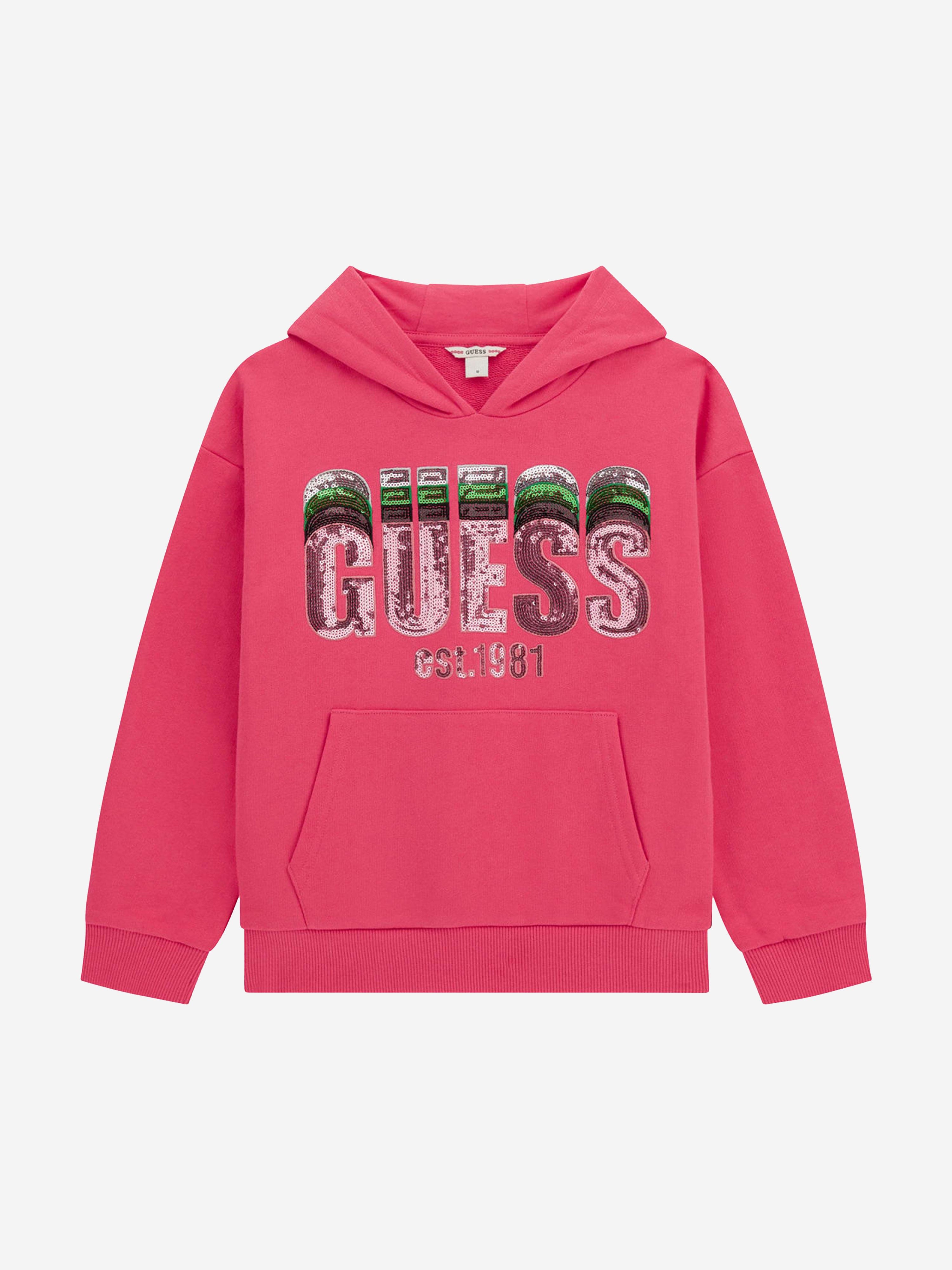 Girls Logo Hoodie in Pink Buy Cheap Websites
