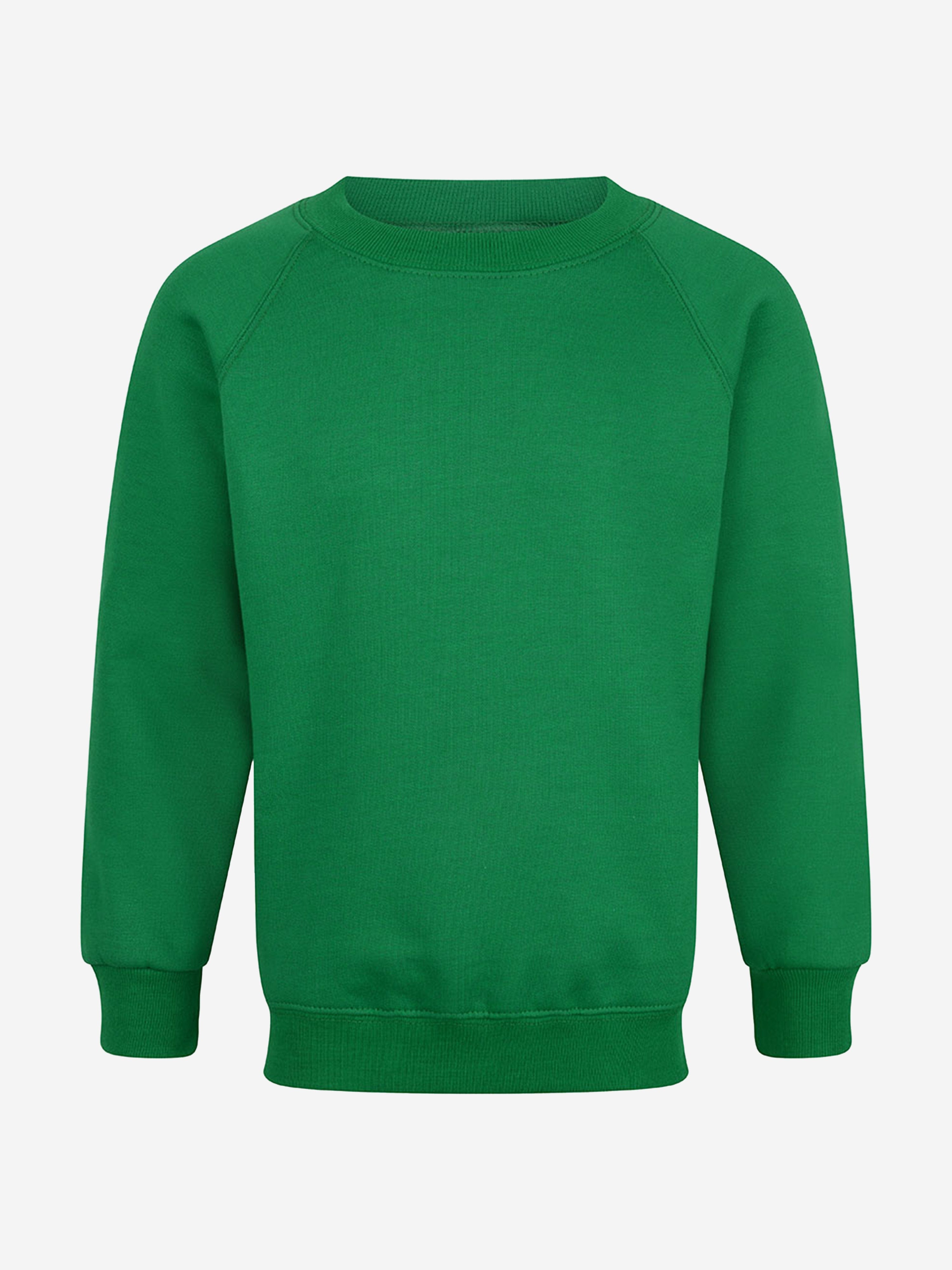 Zeco Kids School Crew Neck Sweatshirt in Green Cheap Sale New