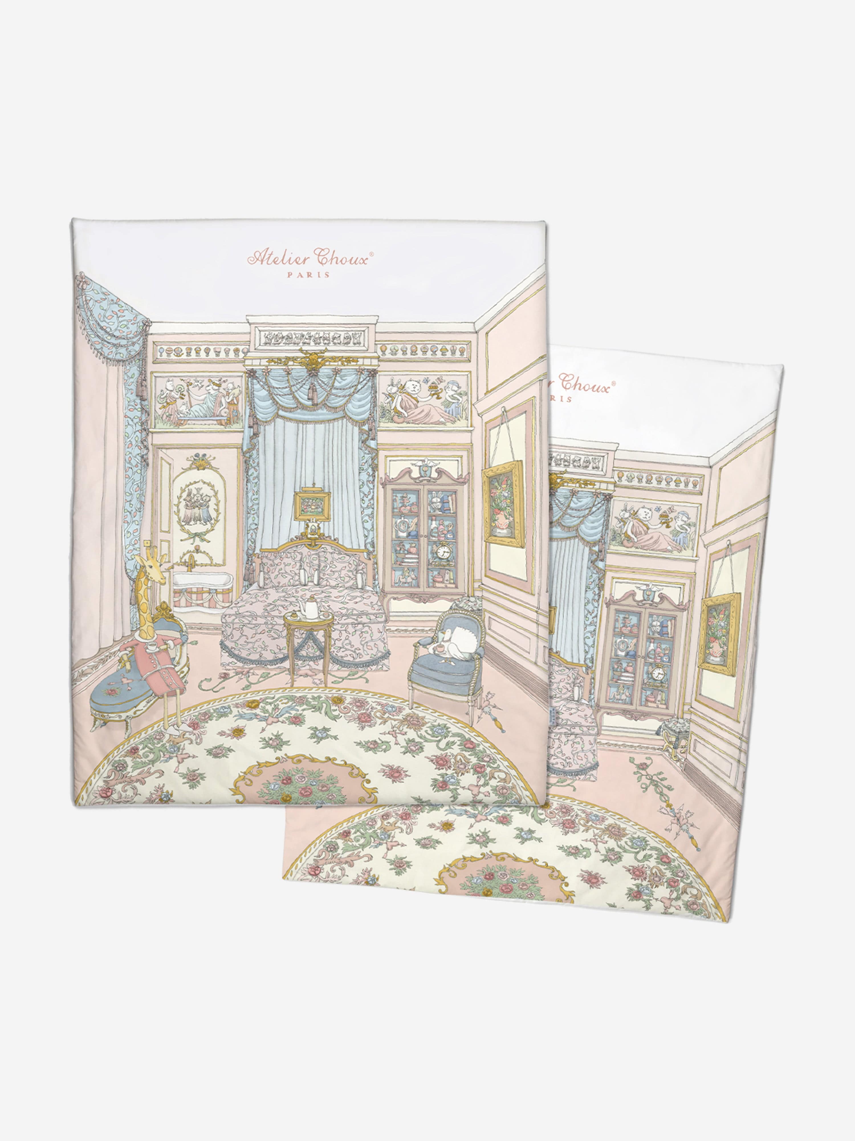 Atelier Choux Baby French Bedroom Quilt in Multicolour  (100 ¡Á 130 cm) Marketable For Sale