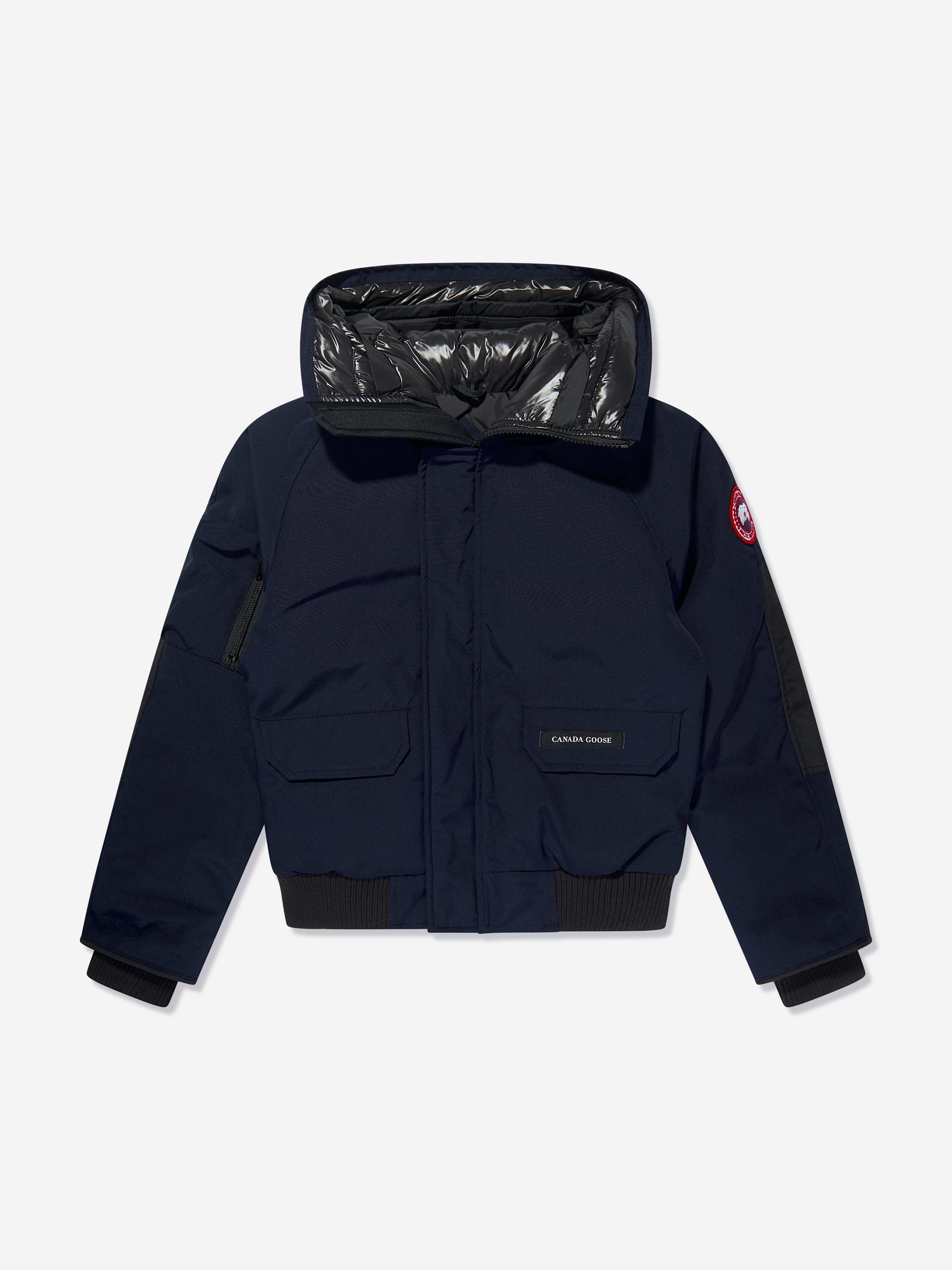 Canada Goose Kids Chilliwack Bomber in Navy Shipping Discount Authentic