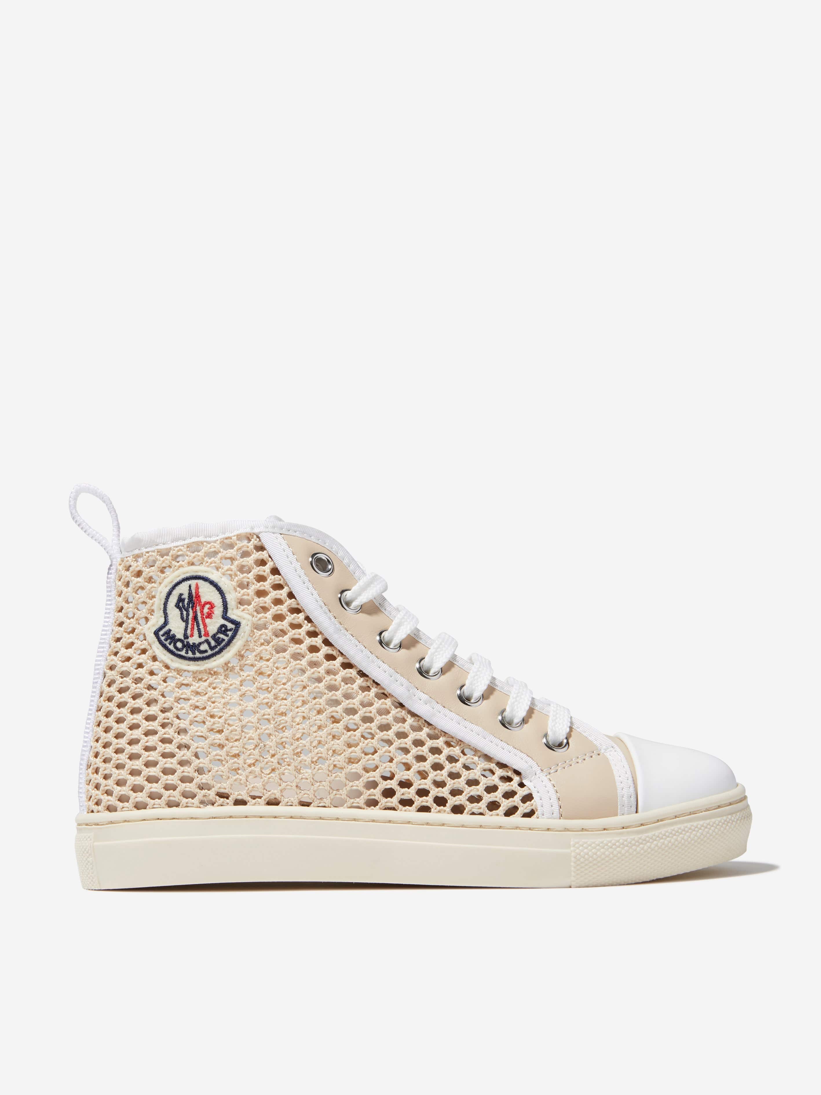 Moncler Enfant Unisex Leather Anyse II High Top Trainers Many Kinds Of Cheap Online