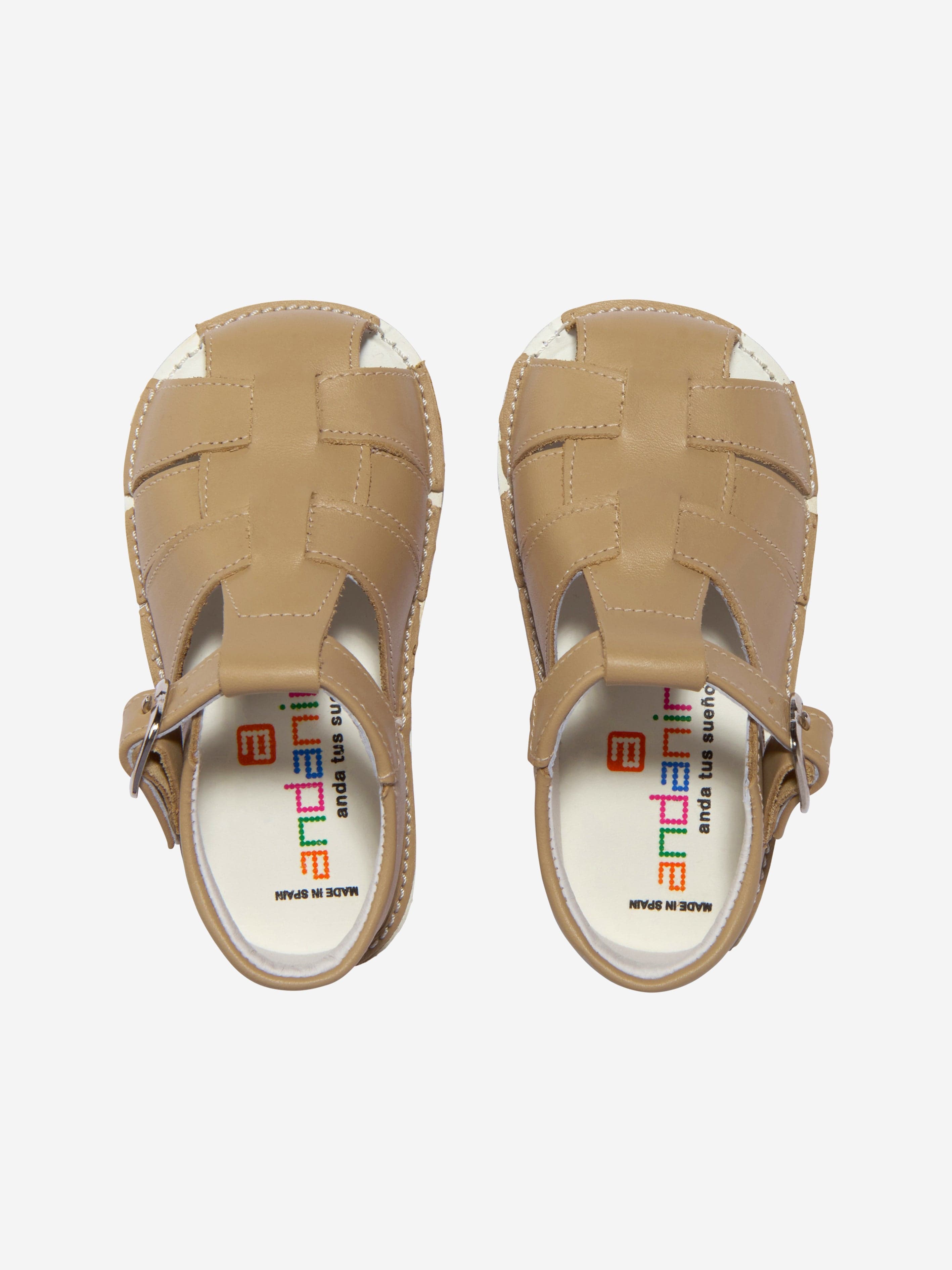 Baby Buckle Strap Sandals in Brown Footaction Online