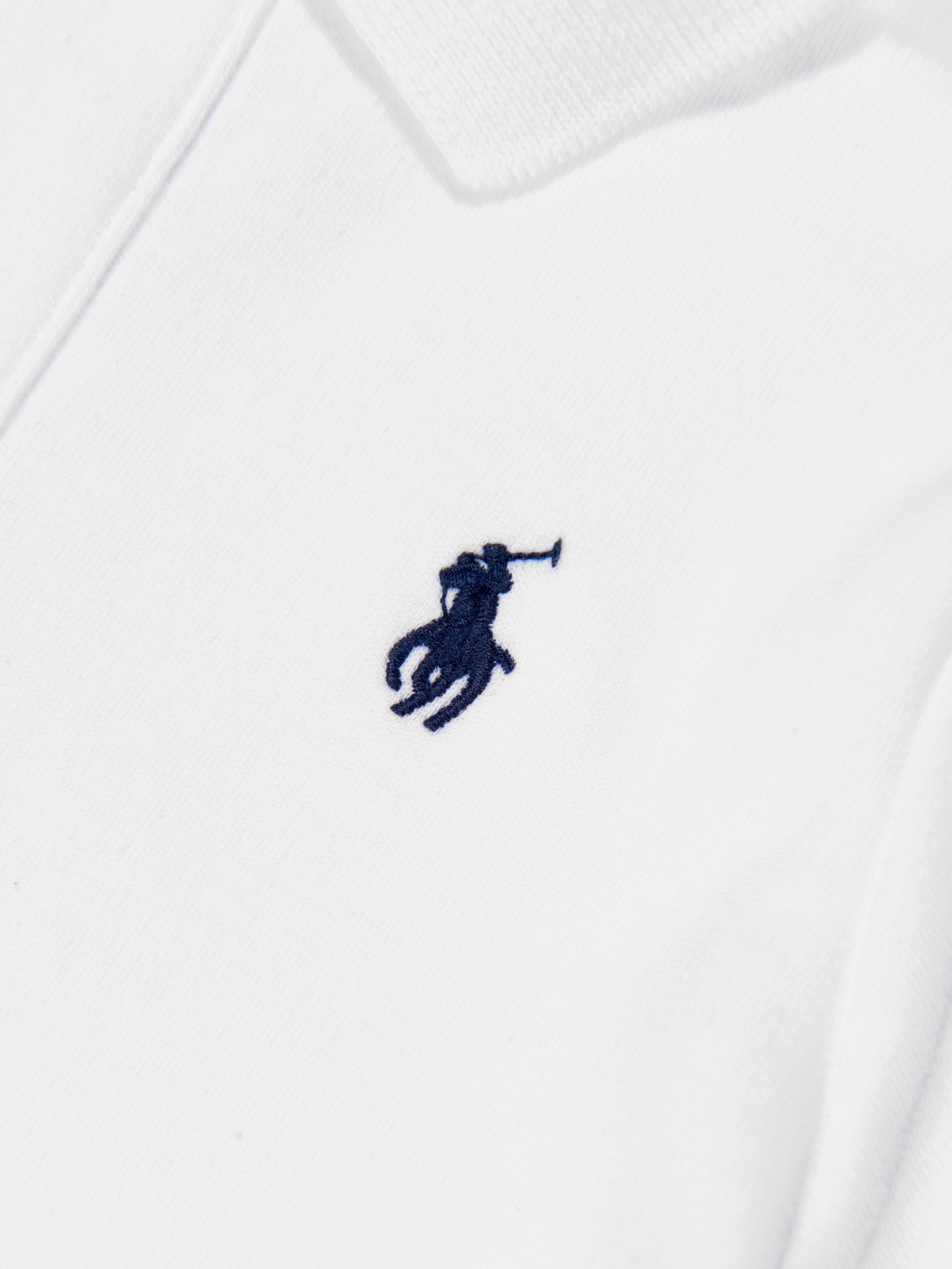 Ralph Lauren Baby Boys Logo Polo Shirt in White Free Shipping Wholesale Pice