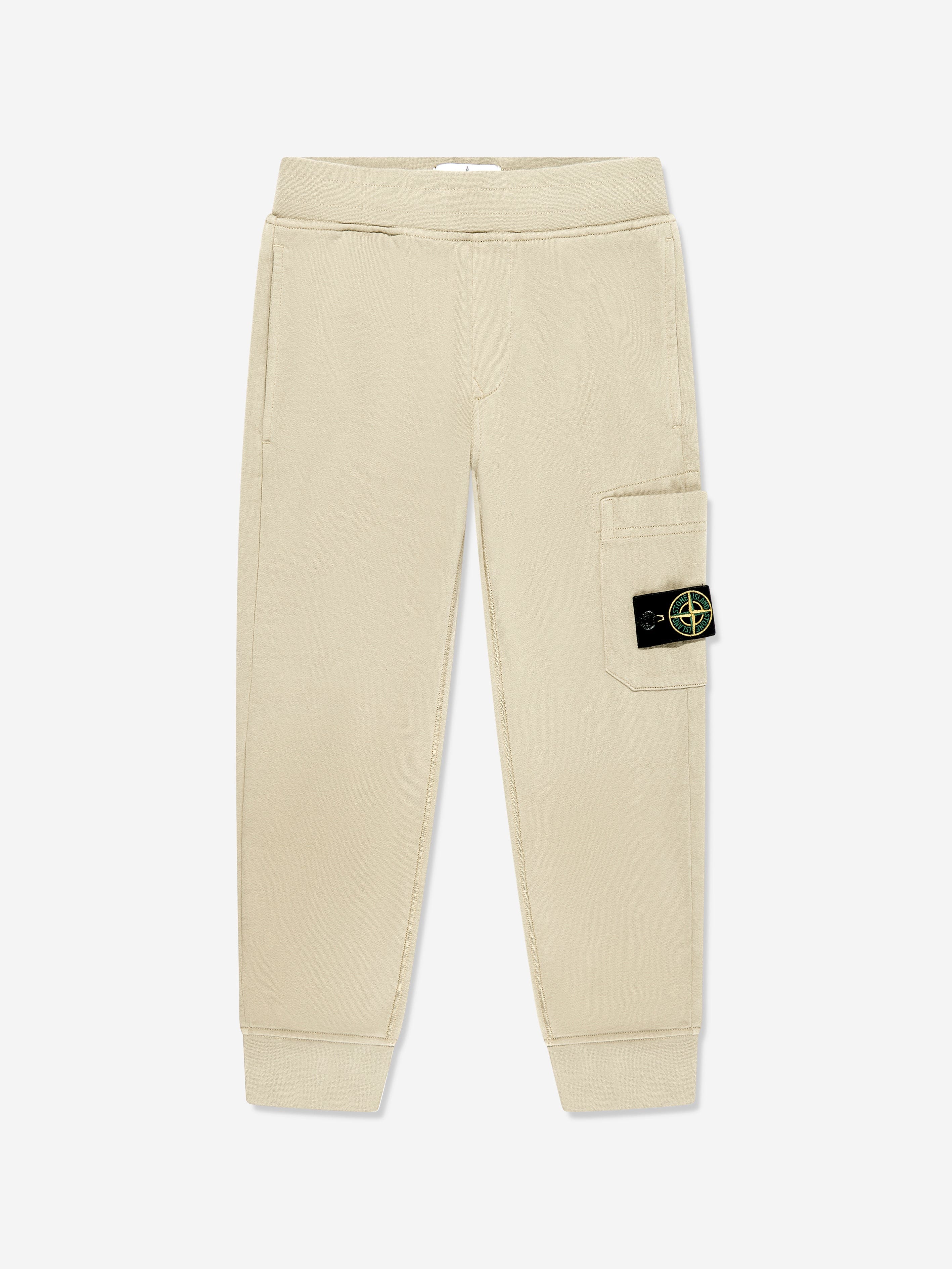 Boys Logo Joggers in Beige Nicekicks Online