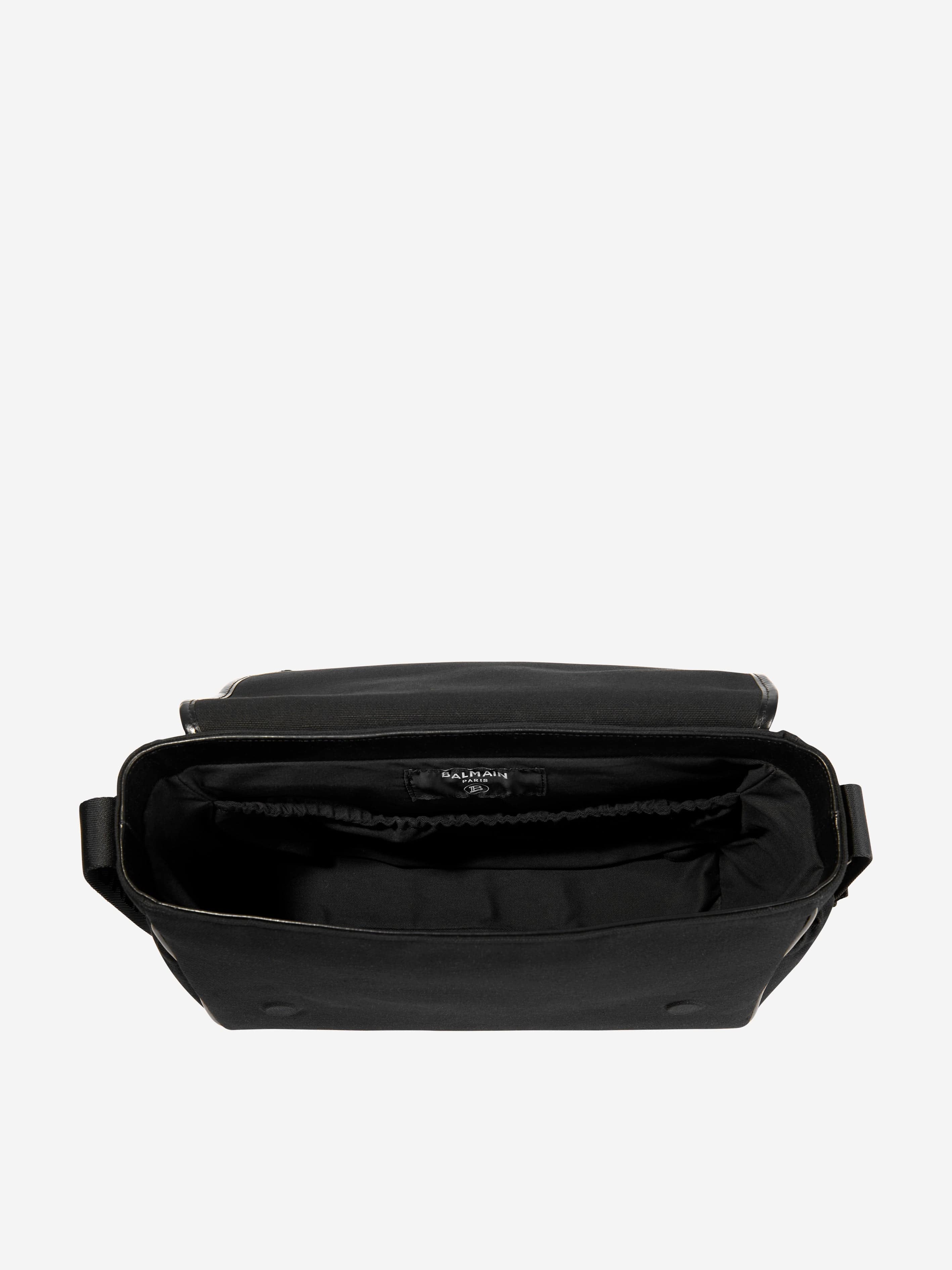 Balmain Baby Logo Changing Bag in Black (40cm) Cheap Genuine