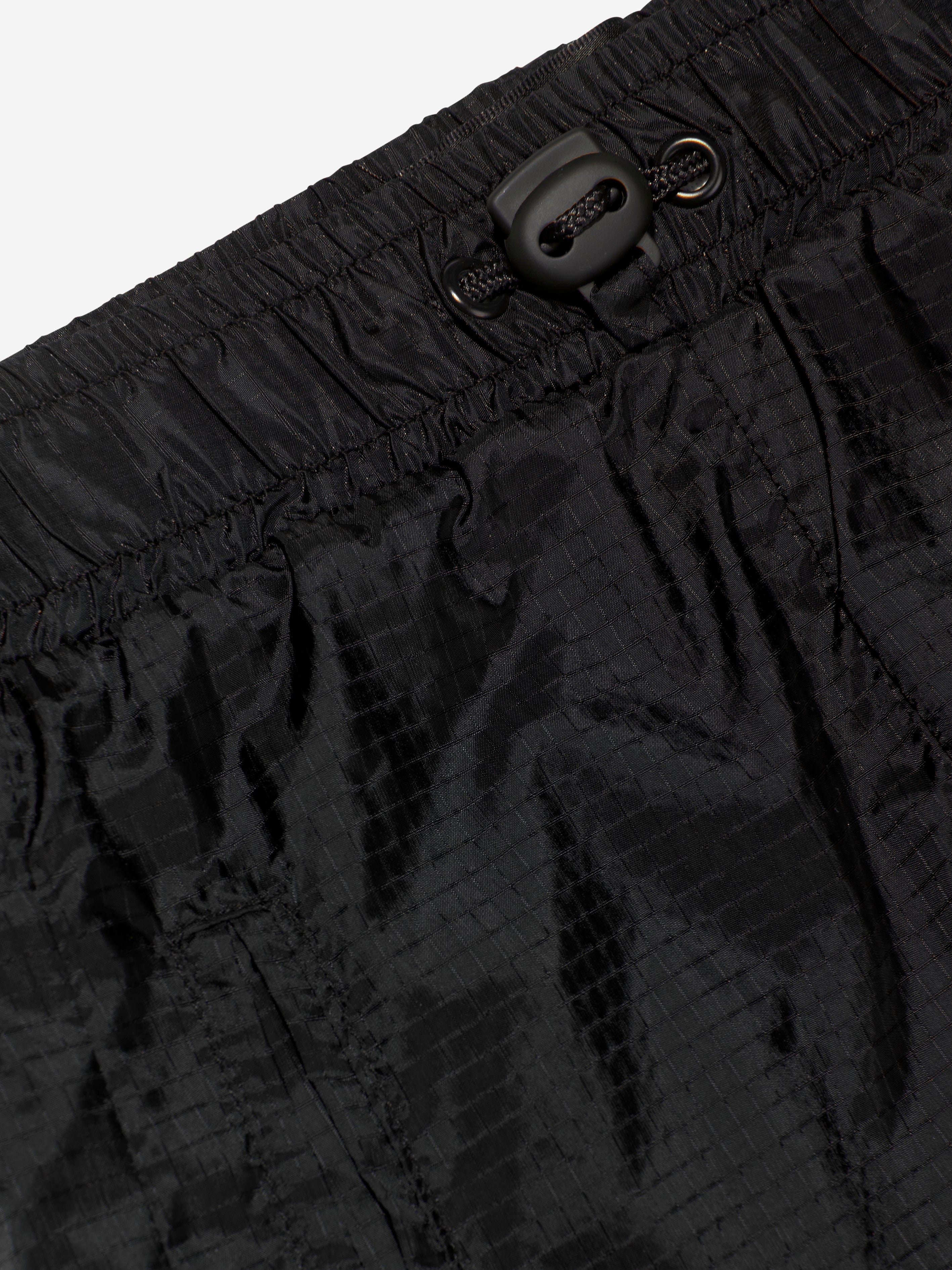 Karl Lagerfeld Boys Layered Sports Shorts in Black Really Cheap
